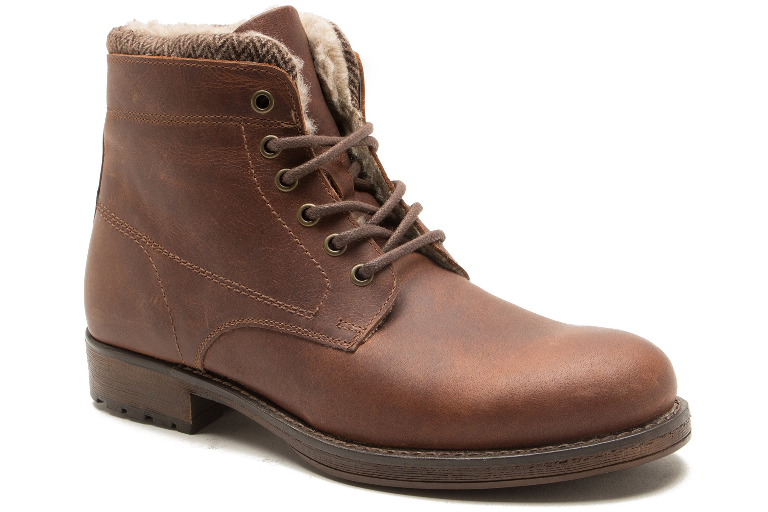 Red Tape Men's Frampton 6 Eyelet Plain Vamp Casual Winter Boot