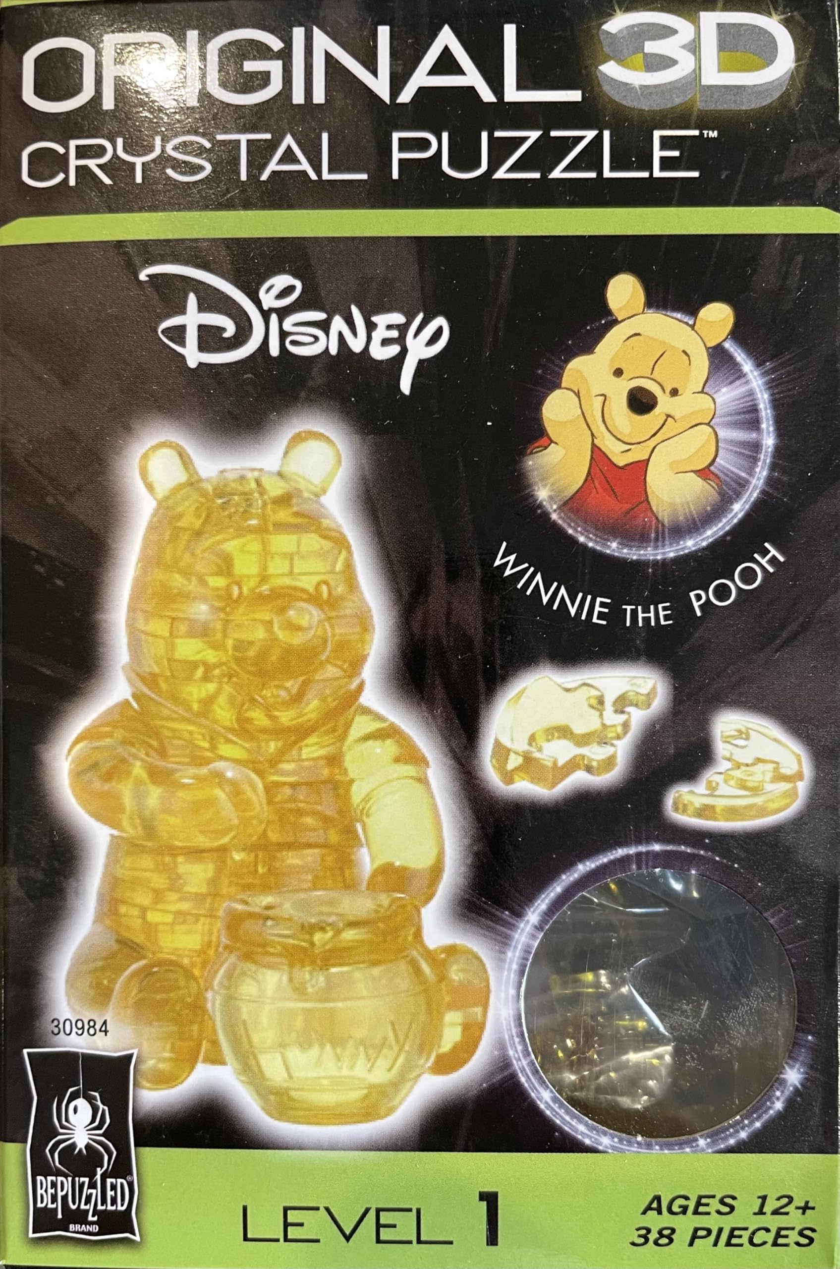 Winnie the Pooh Licensed 3d Crystal Puzzle