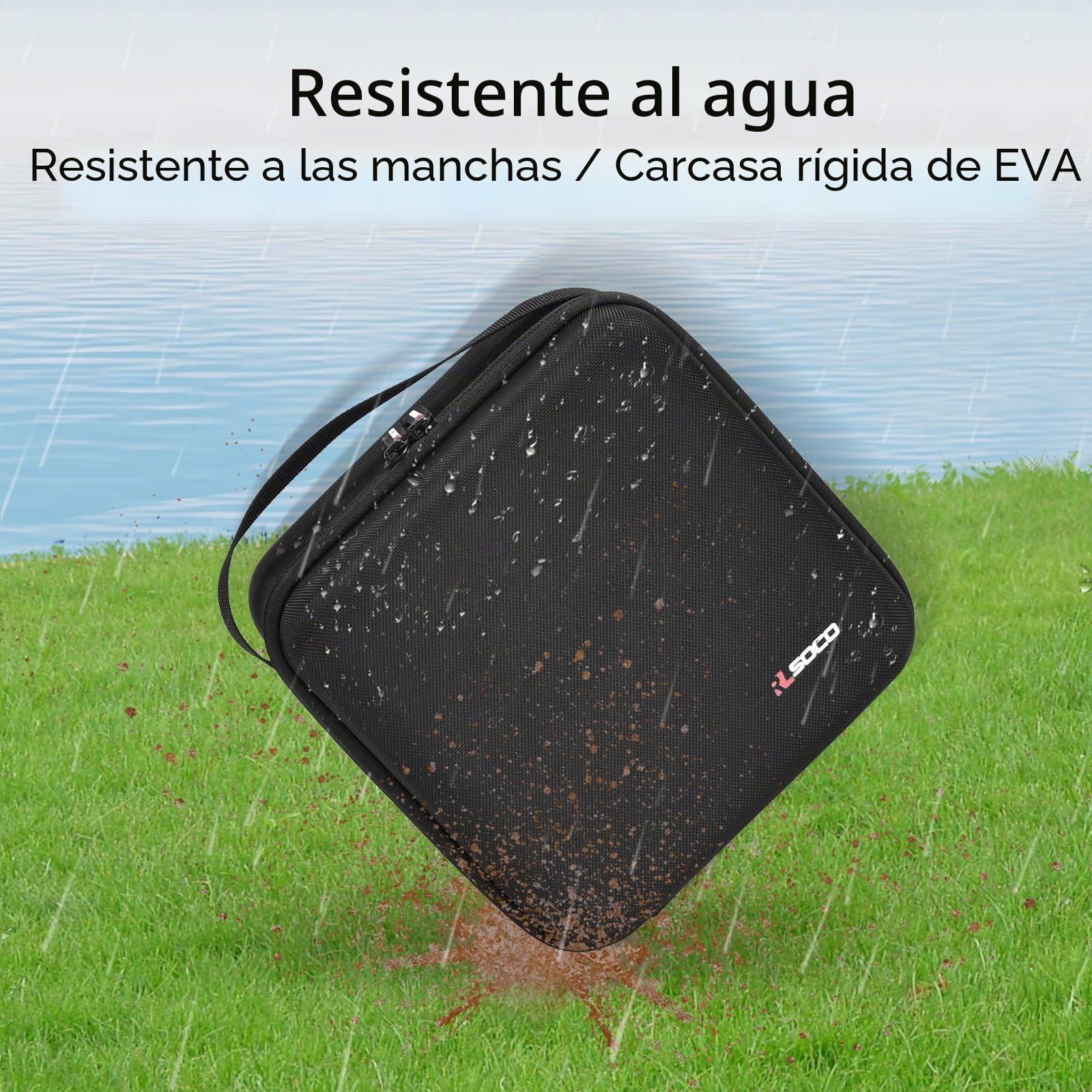 RLSOCO Funda para XGIMI MoGo 2 Pro Mini/MoGo 2 Min & para Samsung The Freestyle 2nd Gen SP-LFF3CLAXXXE Proyector Portátil