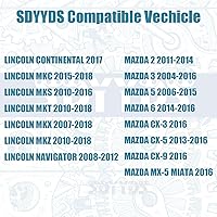 Vista 6 de Nuevo Interruptor de Luz de Freno de 4 Pines Compatible con MAZDA 2 3 5 6 CX-3 CX-5 CX-9 / Ford F-150 FOCUS FUSION/VOLVO V50 OEM:4838697