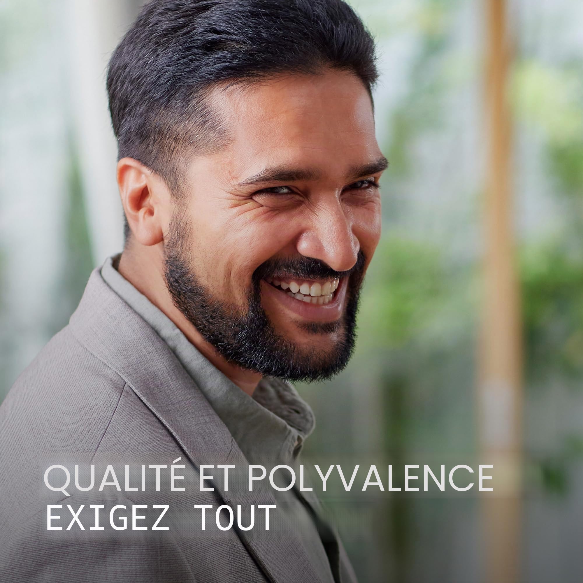 Panasonic MULTISHAPE - système modulaire de soins corps, cheveux et visage - ER-CKL1 : Kit unité principale étanche avec batterie rechargeable Li-ion et tête tondeuse étroite pour barbe