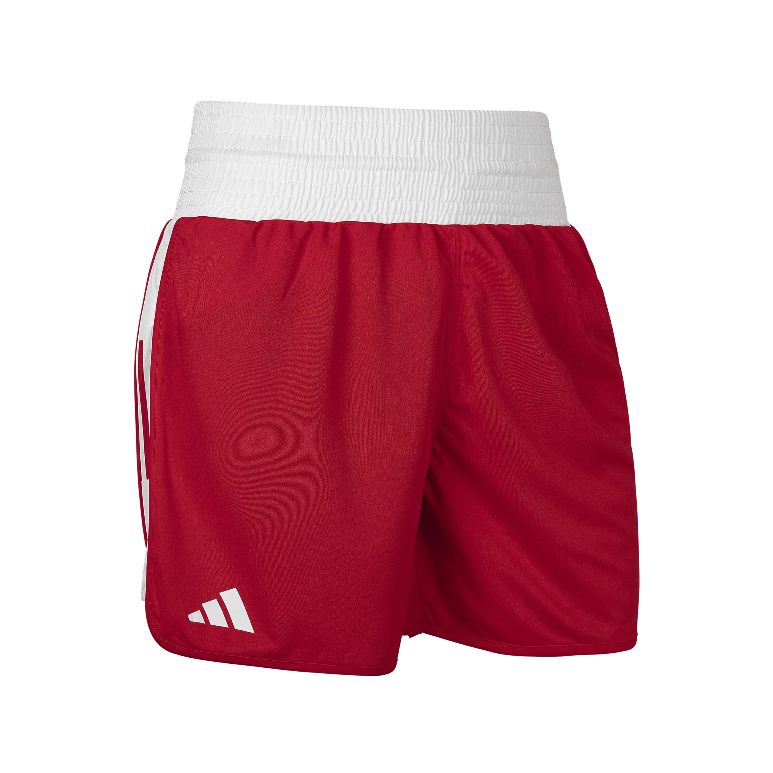 adidas Short Femme Boxe Anglaise (Couleur : Rouge - Taille : S)