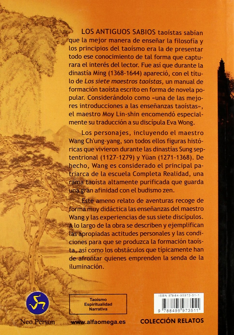 Los siete maestros taoístas : una novela tradicional china