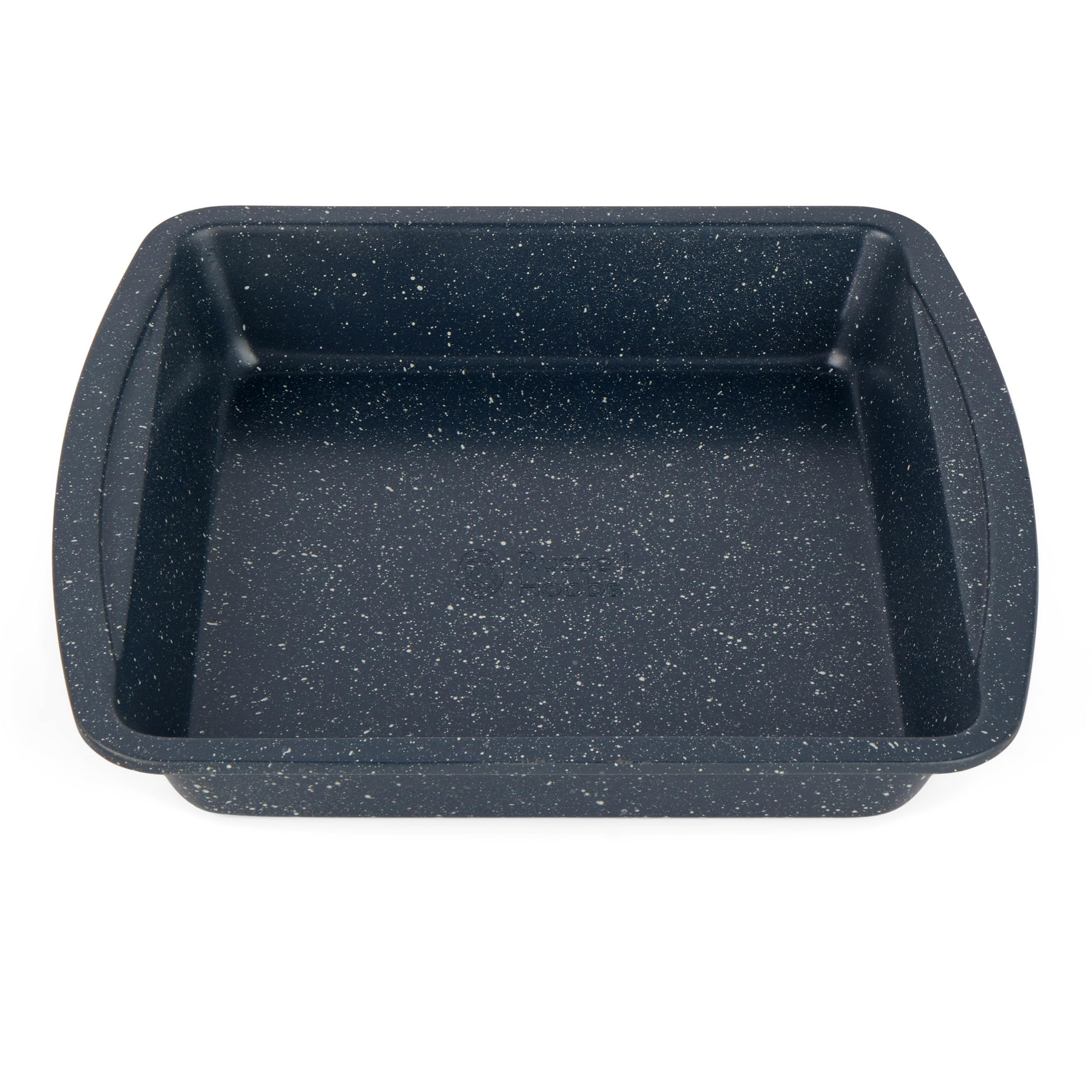 Plat à Four Carré Russell Hobbs 26 cm en Acier au Carbone - Marbre Bleu Antiadhésif