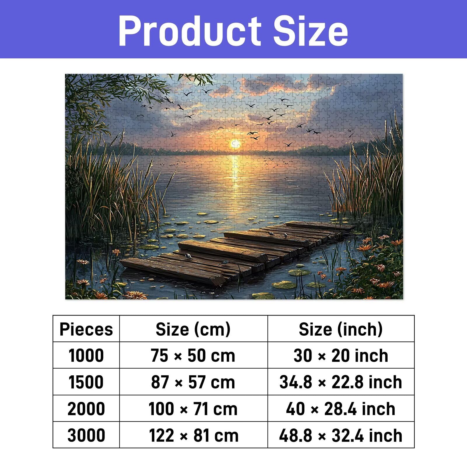 Puzzle 2000 sztuk dla dorosłych, drewniane łamigłówki dla dorosłych, trudne drewniane łamigłówki, rodzinne gry edukacyjne, łamigłówki z pudełkiem na prezent do dekoracji domu, prezent dla kobiet