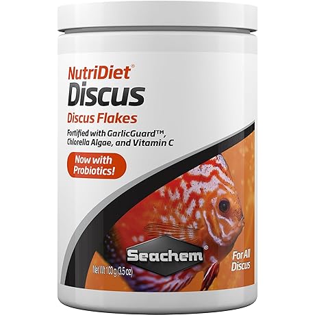 Seachem Discus Fish NutriDiet Flakes