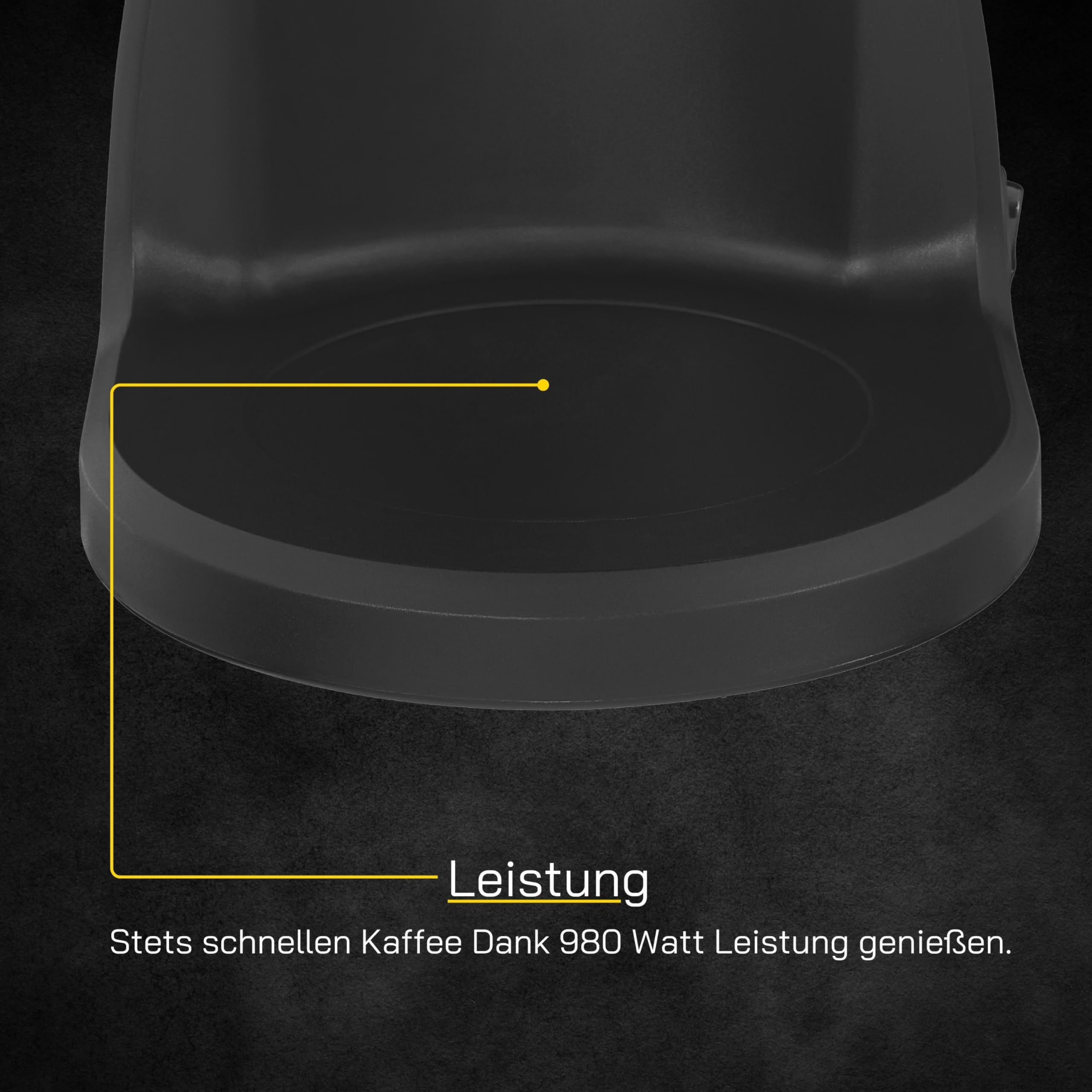 Coffee 2030 Filterkaffeemaschine mit Thermoskanne - 12 Tassen, 980W | Isolierkanne aus Edelstahl, Tropfstopp & Abschaltautomatik, 1x4 Kaffeemaschine mit Wasserstandsanzeige in Silber-Schwarz