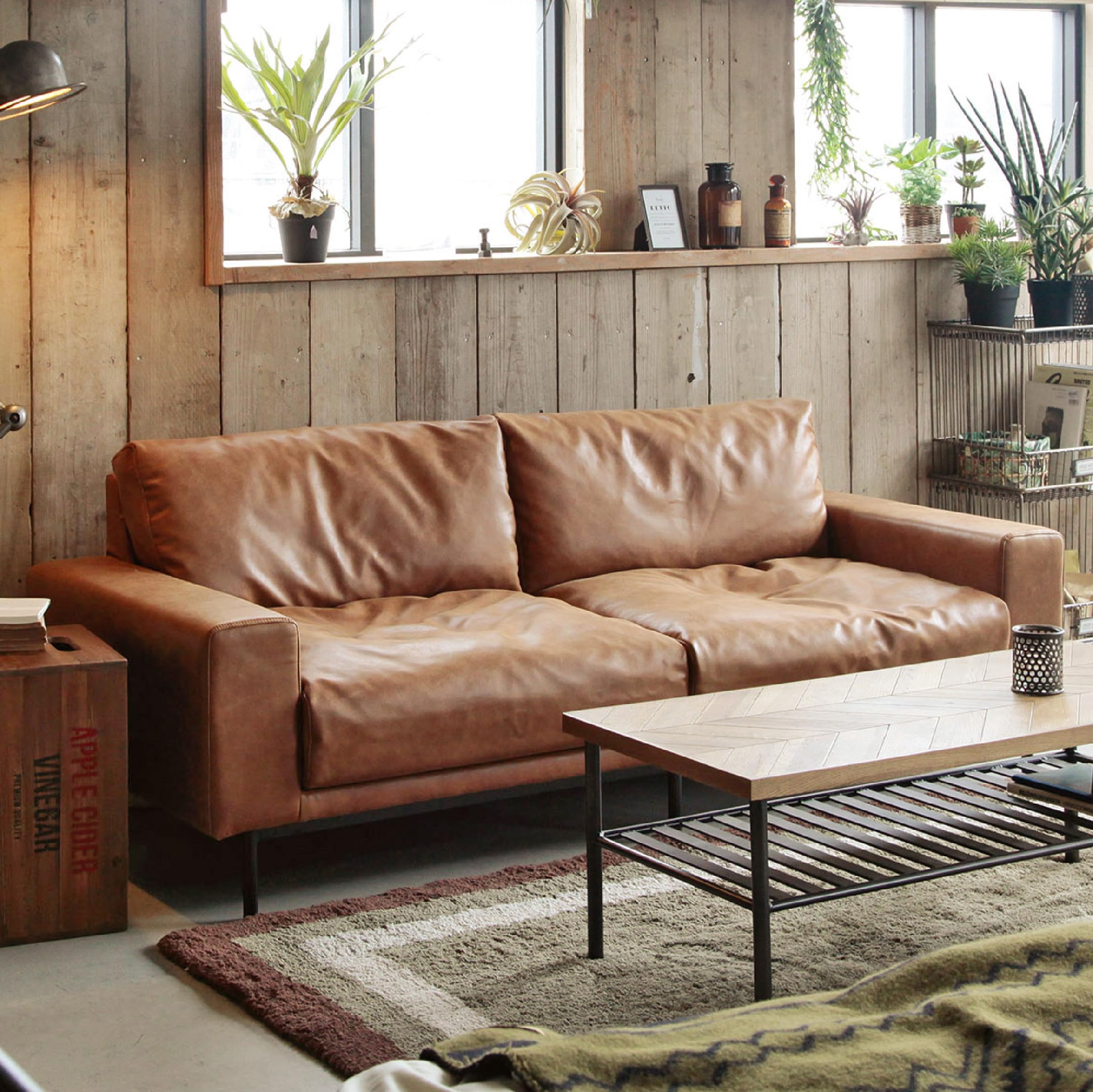 Amazon｜COMFORM LEATHERTEX ソファー 3人掛け ソファ プルート 大川 