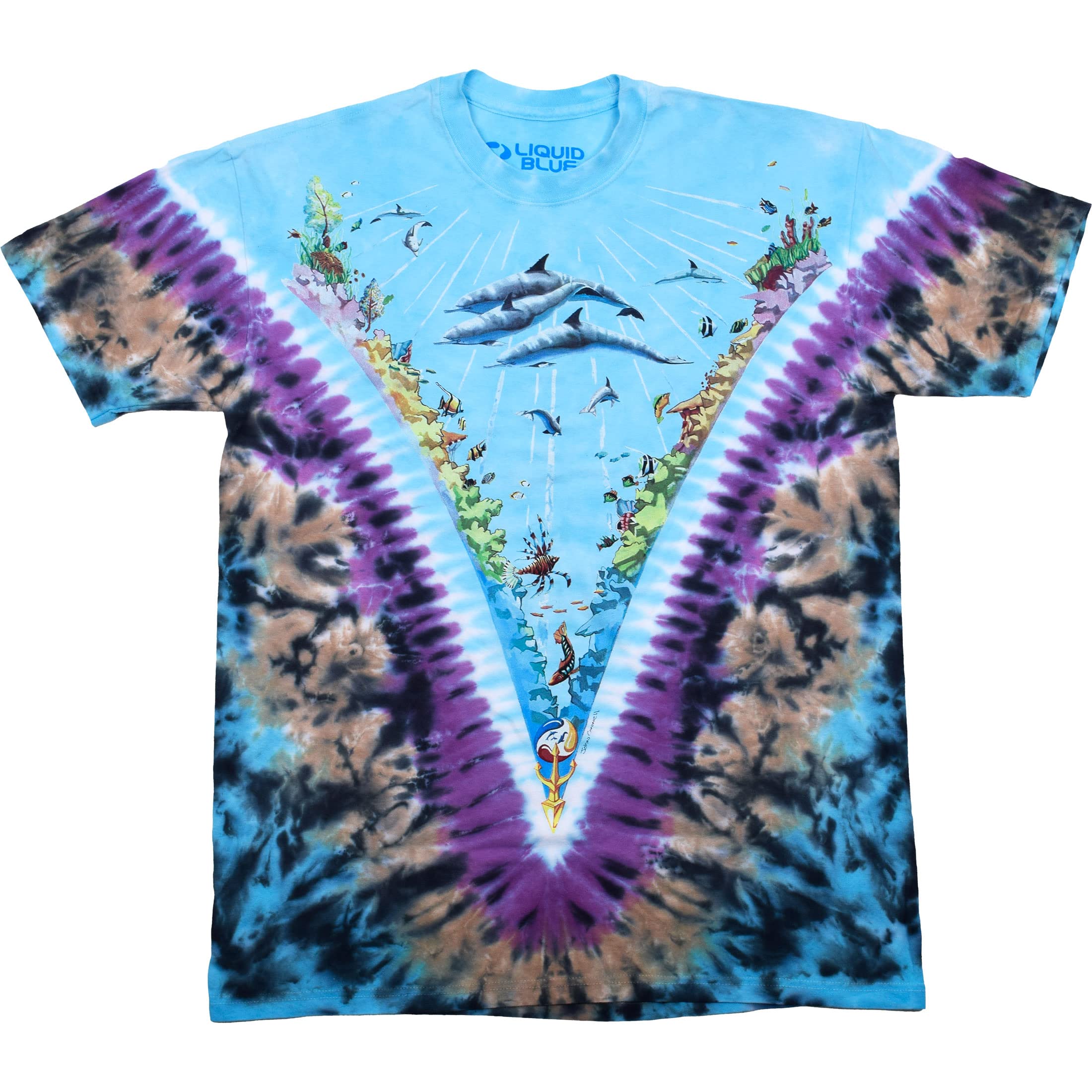 Liquid Blue Maglietta da Uomo