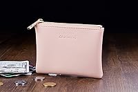 Vista 5 de Chelmon - Monedero de piel auténtica con zíper para hombre y mujer