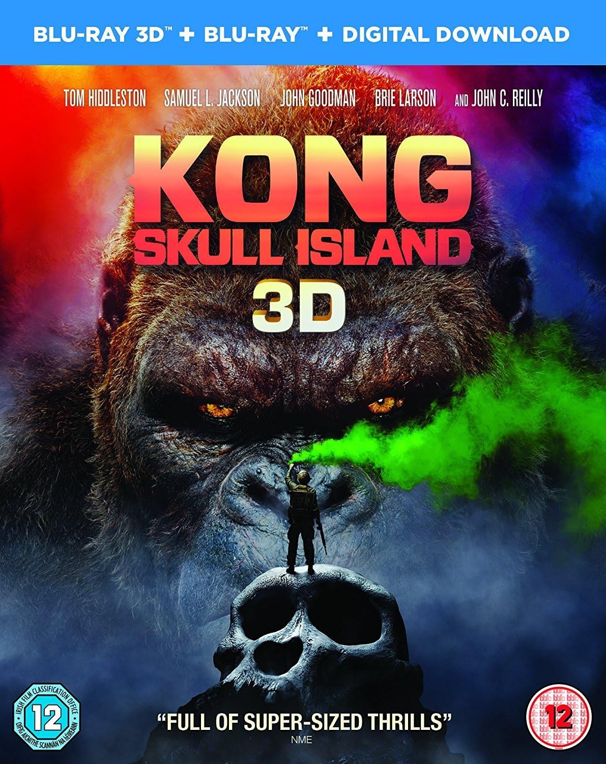 Kong: Skull Island [Blu-ray 3D + Blu-ray]