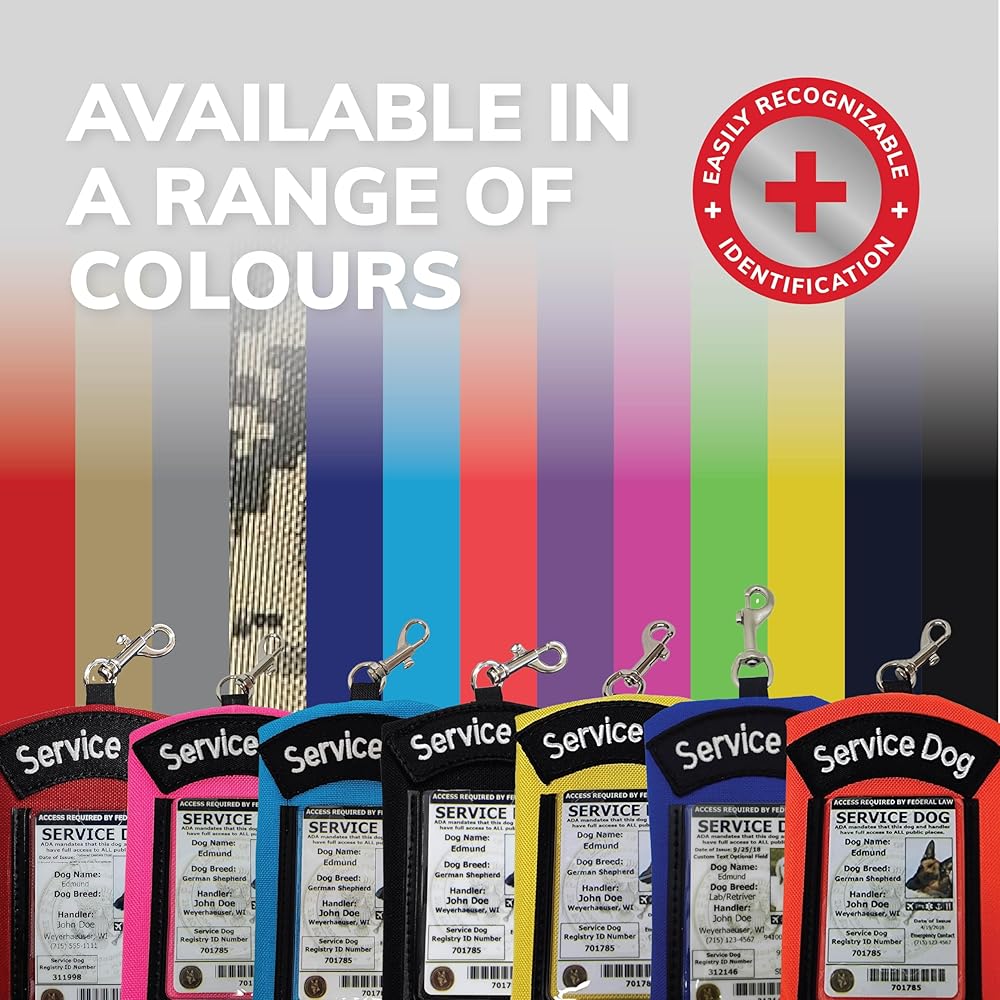 Ptsd Service Dog Vest Pcs Service Dog ID Identification Carrier