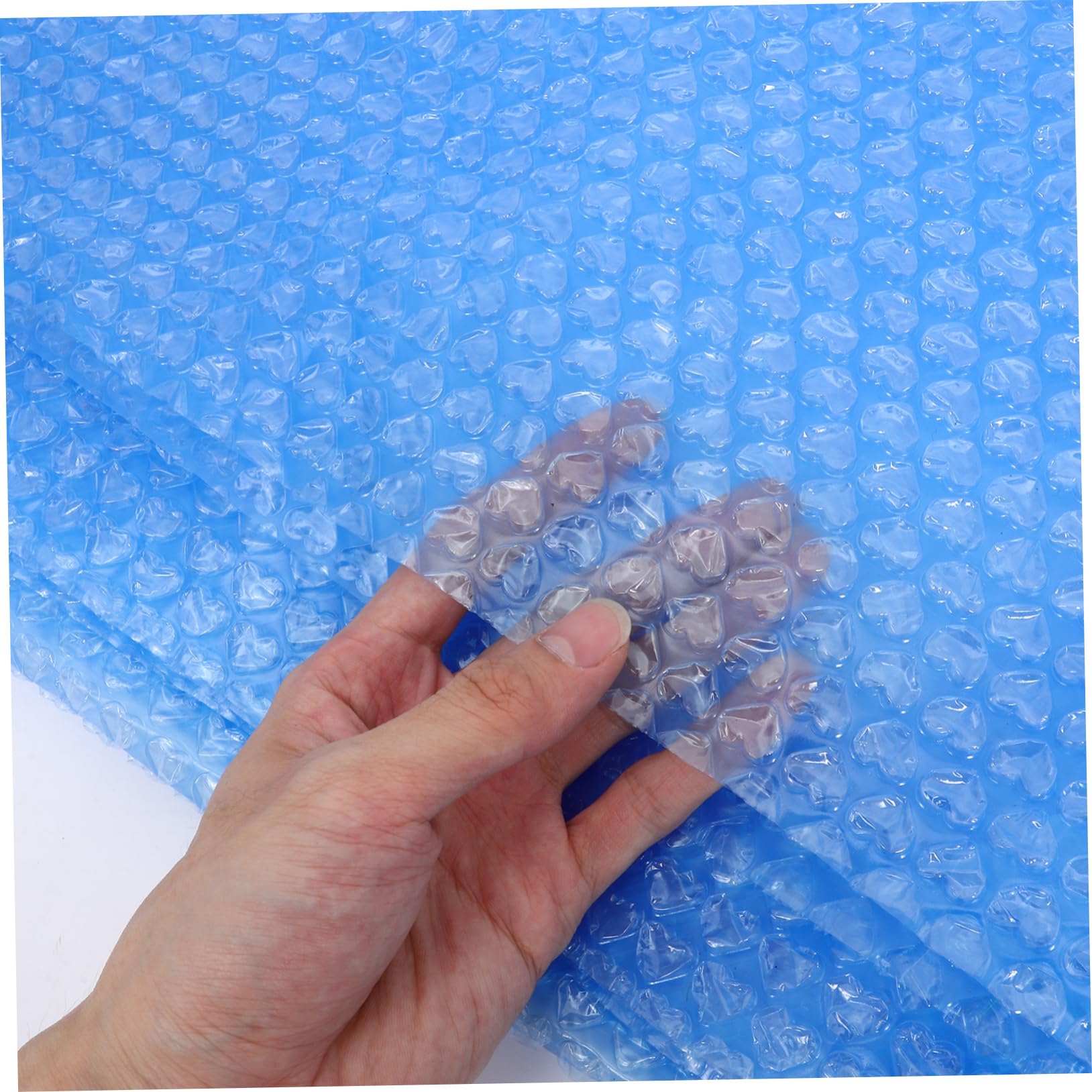 Cubierta Rectangular para Piscina Inflable Pequeña Azul, y Fácil de Transportar, Hecha de PE para Aislamiento Térmico y Protección del Agua