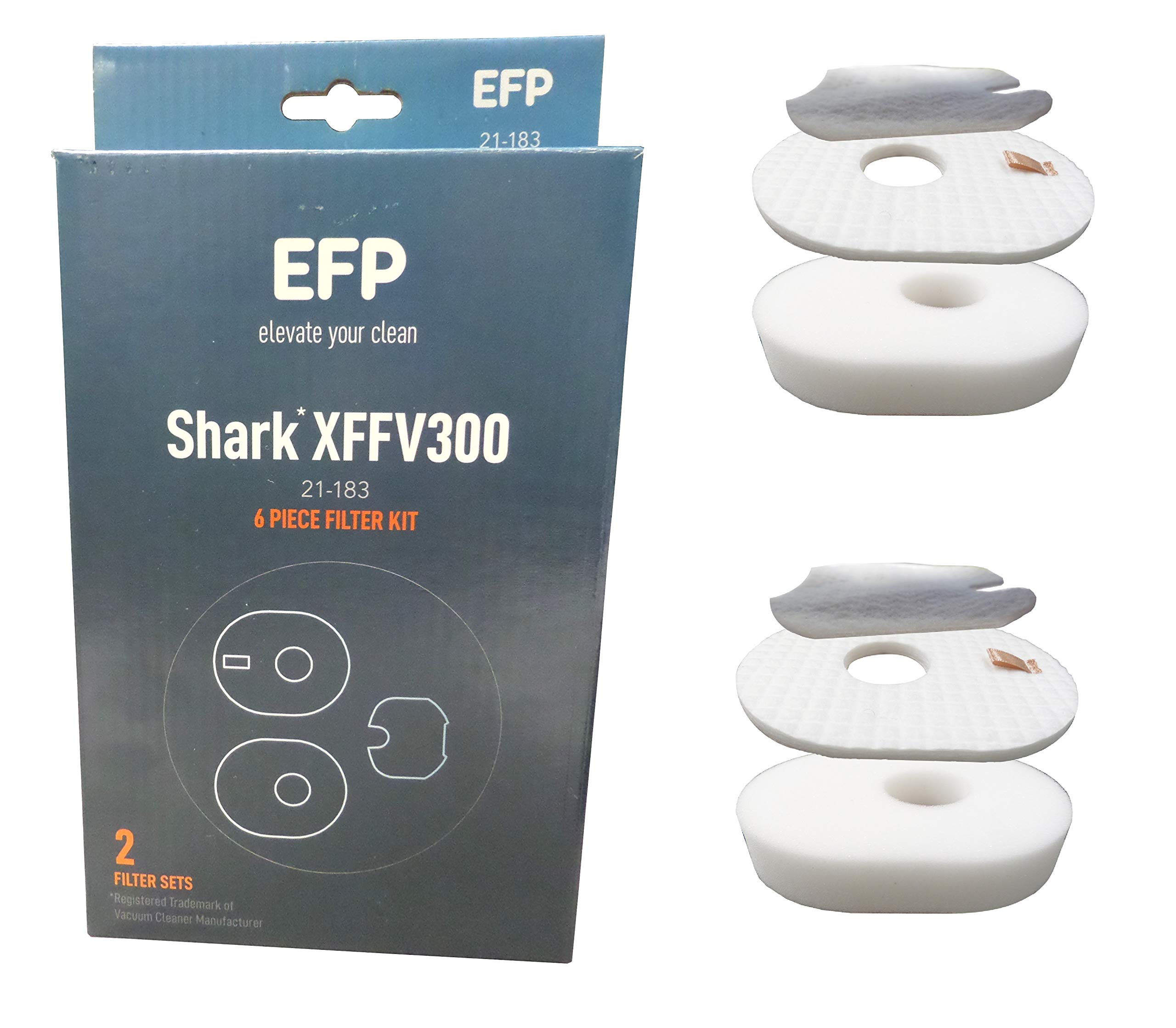 1/8 Set Filtro Vuoto Per Shark Rocket HV300 HV301 HV302 UV450 HV310 - Foto 10