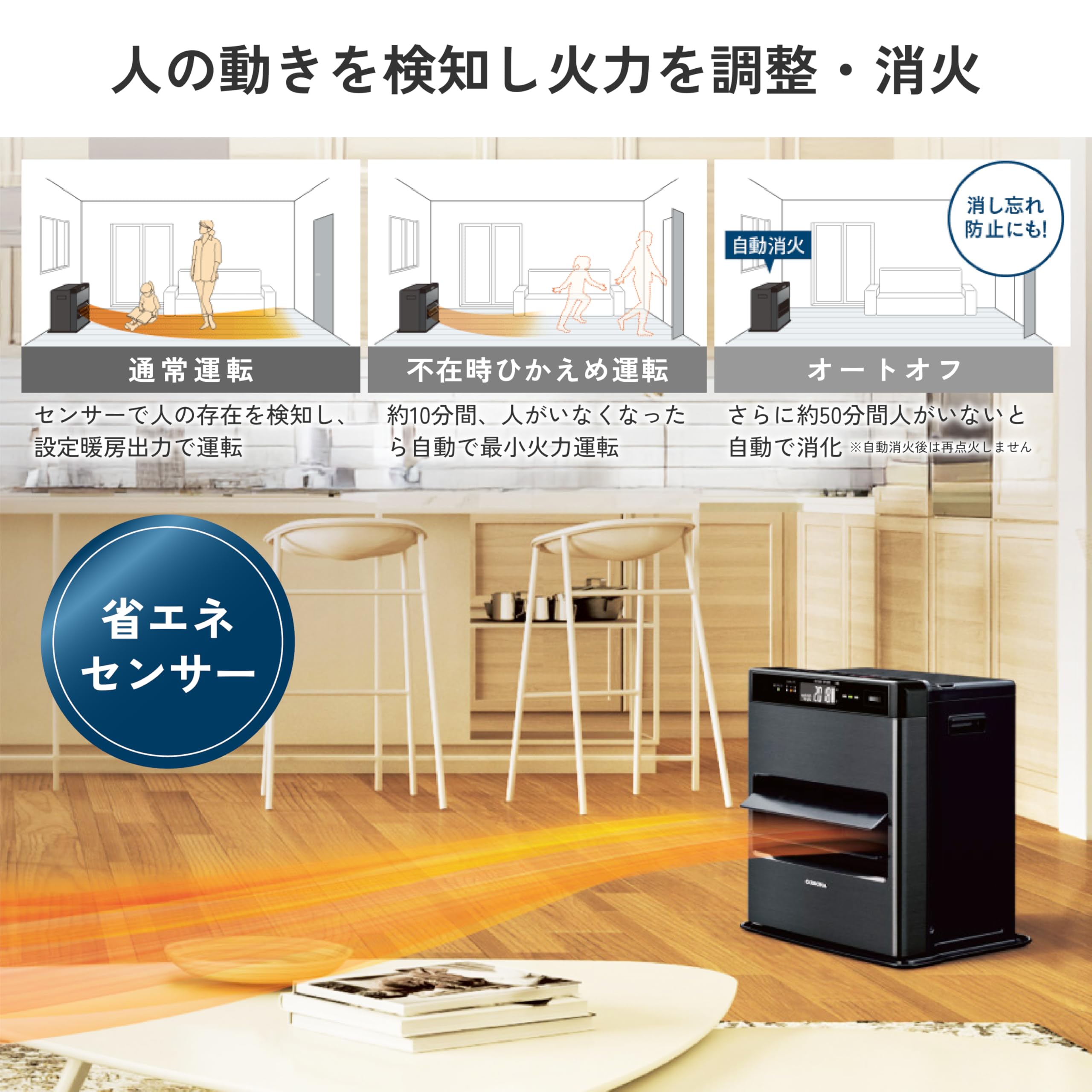 Amazon | CORONA(コロナ) 石油ファンヒーター 【日本生産】 (木造12畳