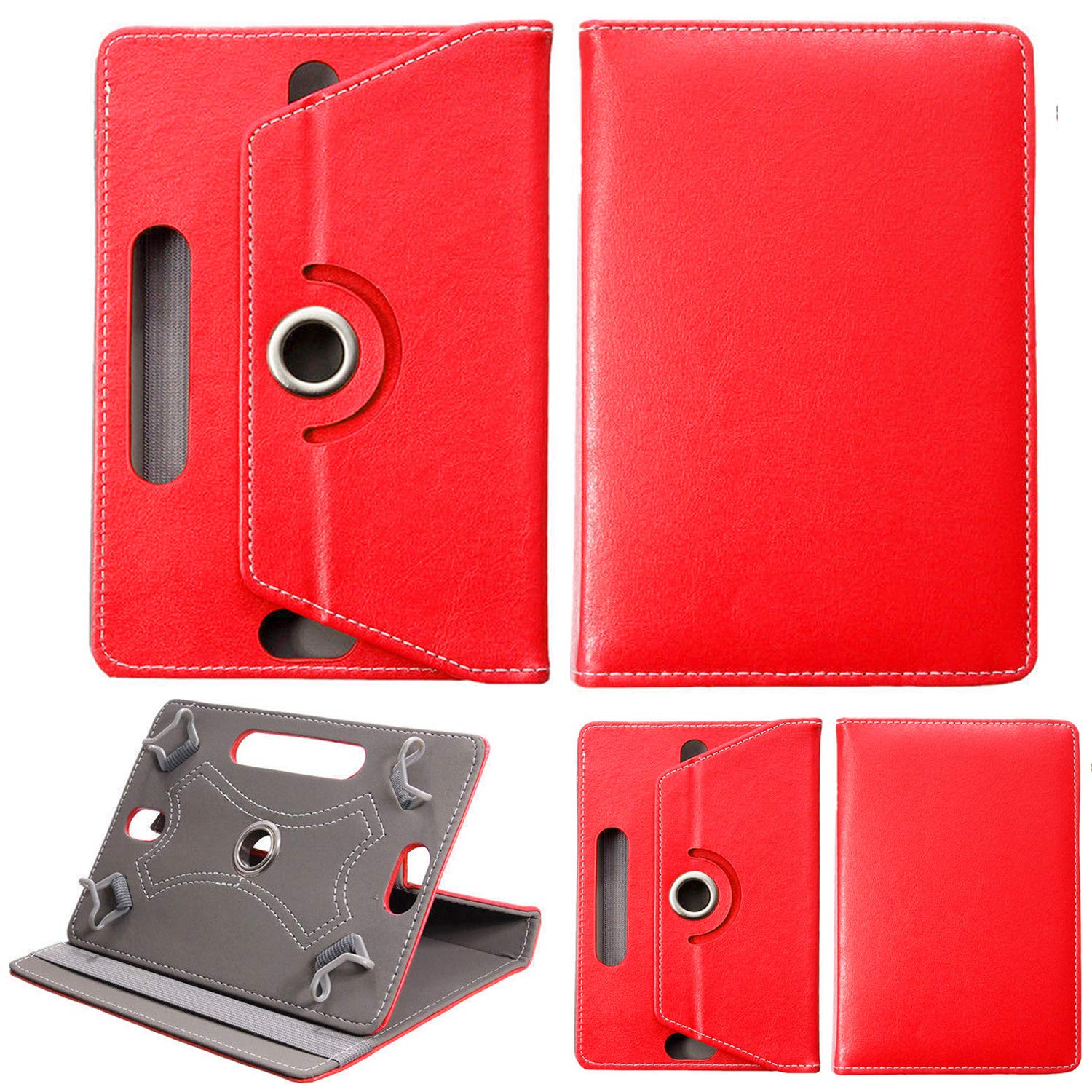 Étui Tablette MSI Enjoy 71 Pouces Rouge UniGrip Par Cush Cases - Neuf En Pack
