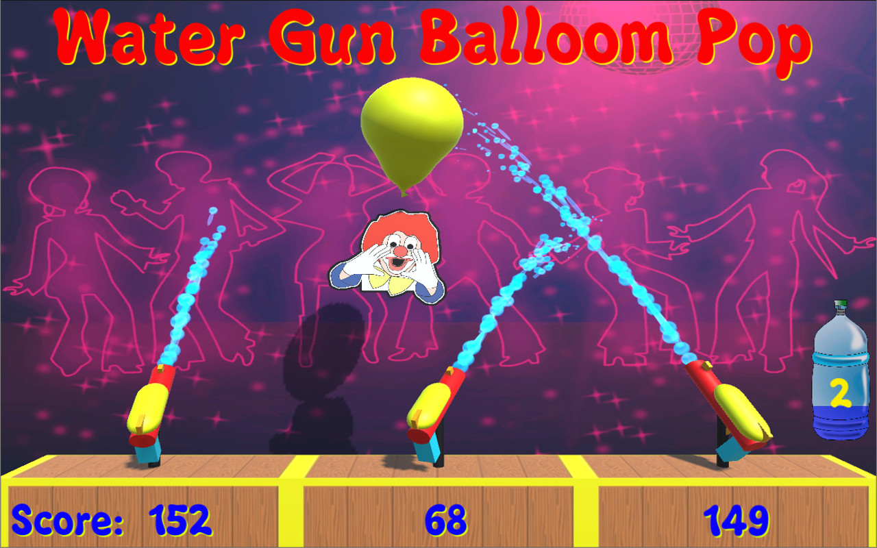 Water Gun Balloon Pop Pro App on Amazon Appstore