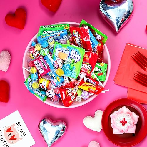 Miniatura 5 de Caramelos surtidos - Caramelos a granel - Caramelos de tamaño divertido - Caramelos a granel - Rellenos de piñata - Paquete variado de dulces -