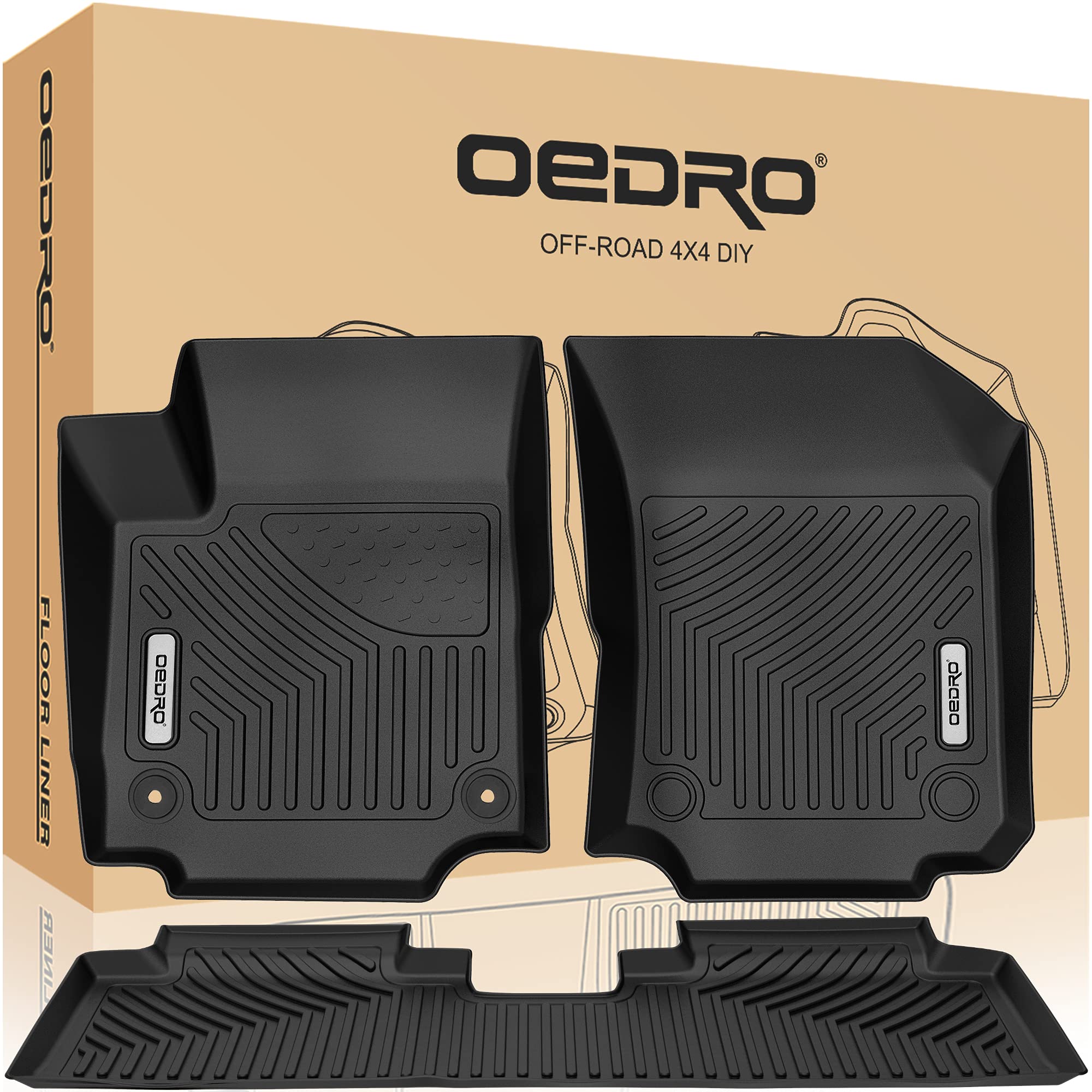 (Similar)OEDRO Floor Mats Compatible for 20182022 Chevrolet Equinox