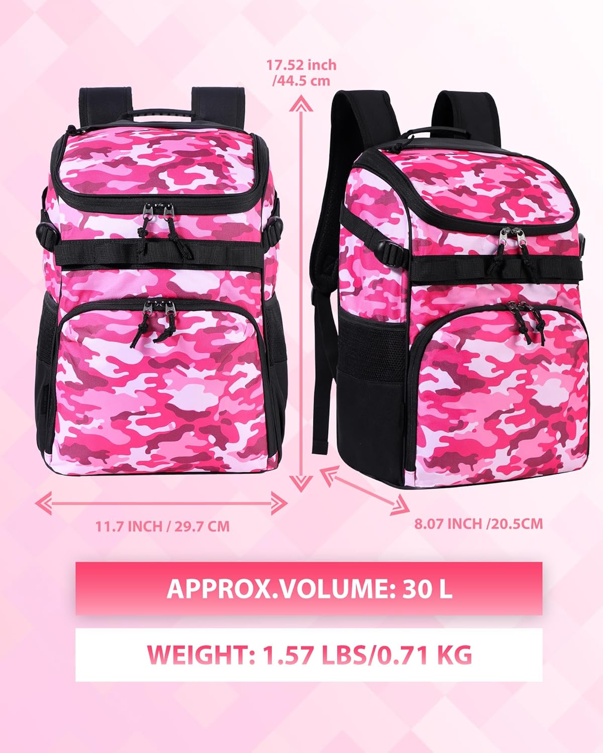Basketball Backpack Women Fit Soccer Volleyball Baseball Football Sports Backpack Training Equipment Bag for Team