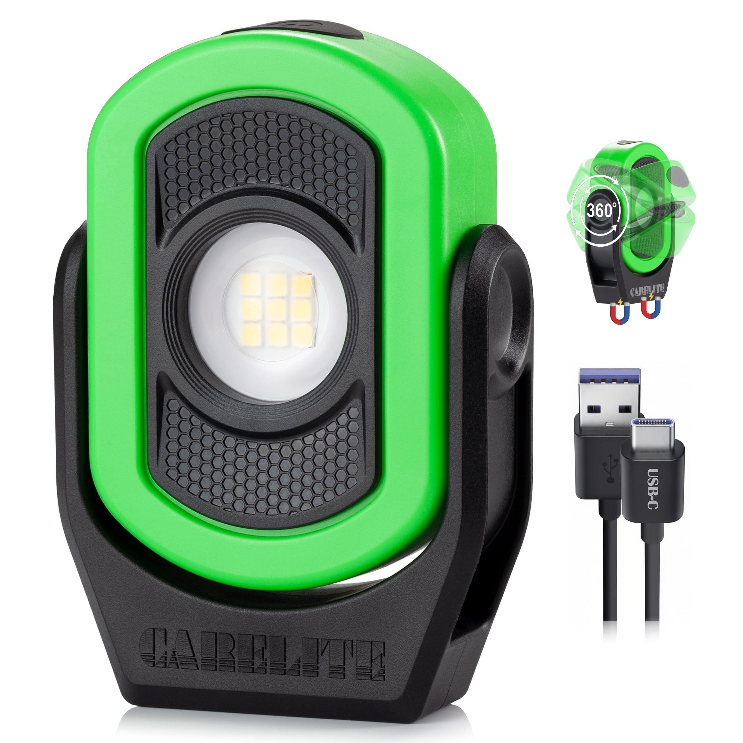 Olivi333　ライトグリーンxs CARELITE Magnetic Work Light – 780 Lumen Compact Pocket Light