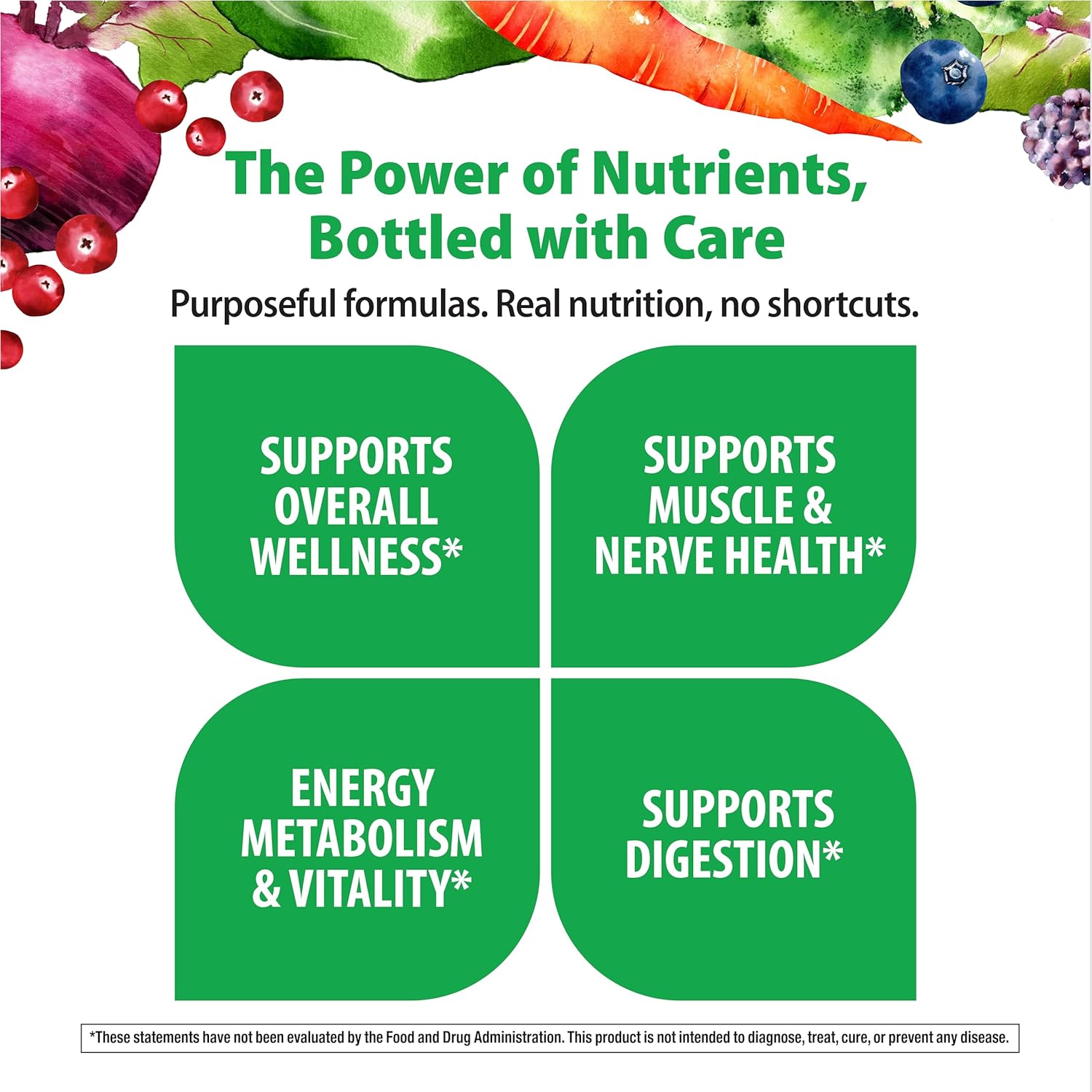 Rainbow Light Mens Multivitamin One + | 60 Caplets | Supports Energy & Antioxidant Health | with Real Food Nutrients, Digestive Enzymes & Probiotics - Image 4