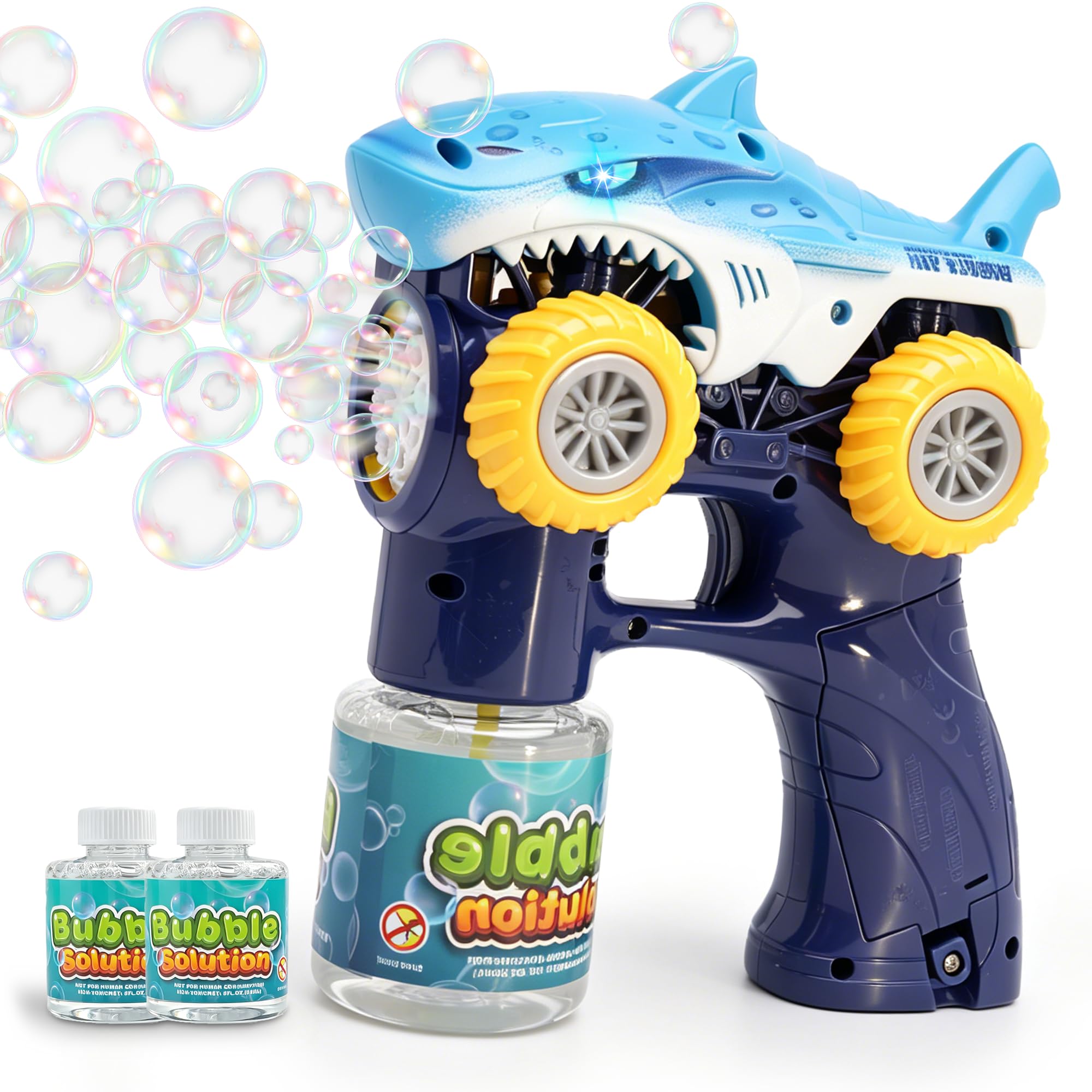 Photo 1 of Surecool Shark Bubble Machine Gun - Blue