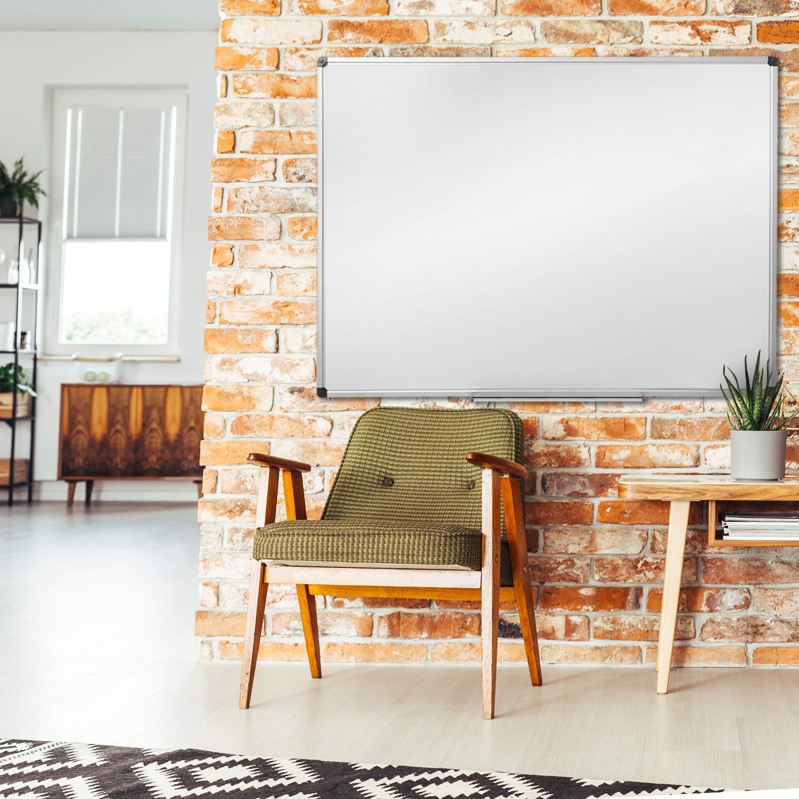 Master of Boards® Tableau blanc magnétique | Memo Board | effaçable à sec | Parfait pour le bureau ou pour la cuisine