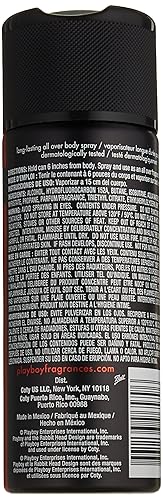 Miniatura 2 de Playboy Spray corporal masculino aroma Vegas 4 onzas Spray corporal de larga duración para hombres de Playboy aromas de almizcle ámbar vainilla