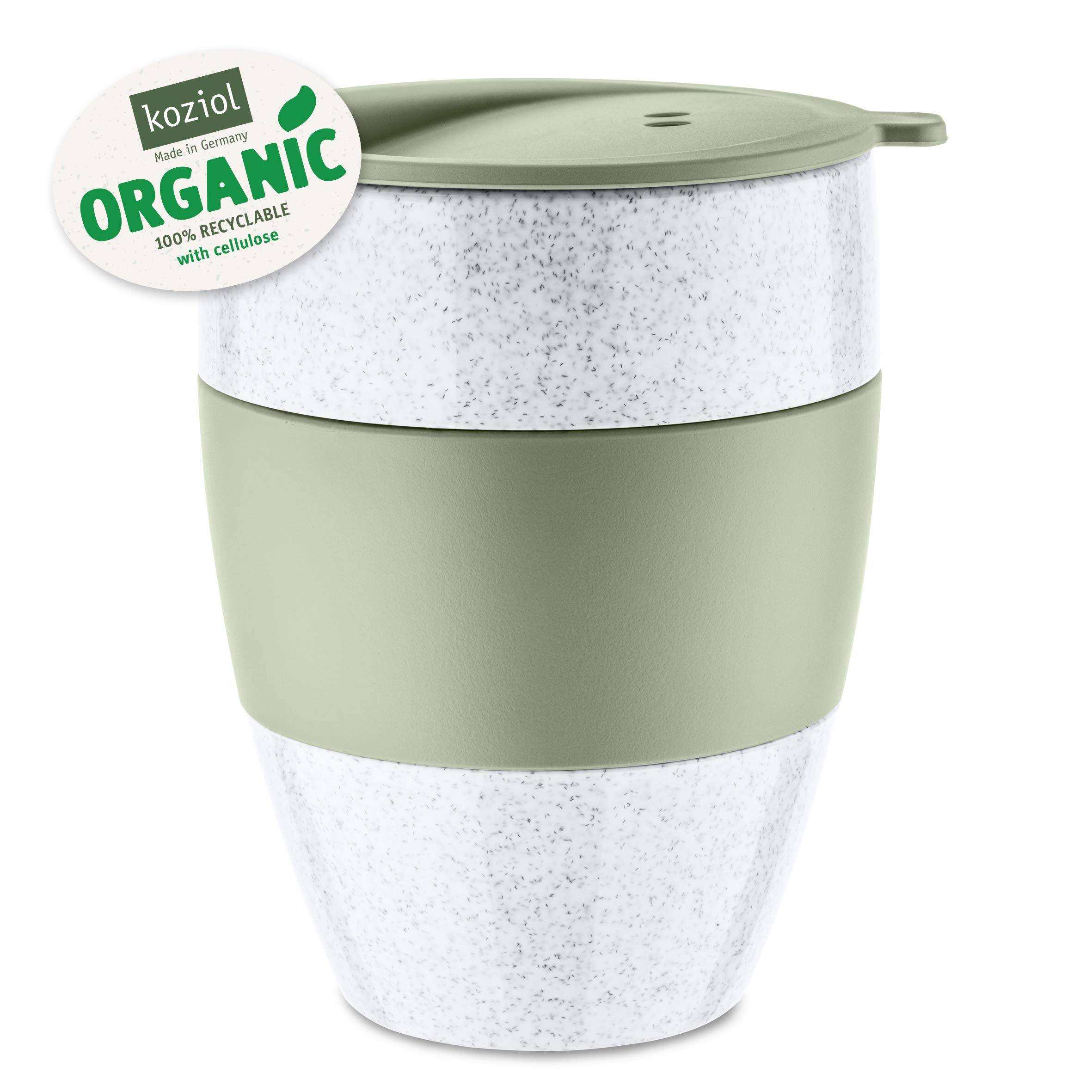 Insulated Cup 400ml Aroma to GO 2.0, Organic Green