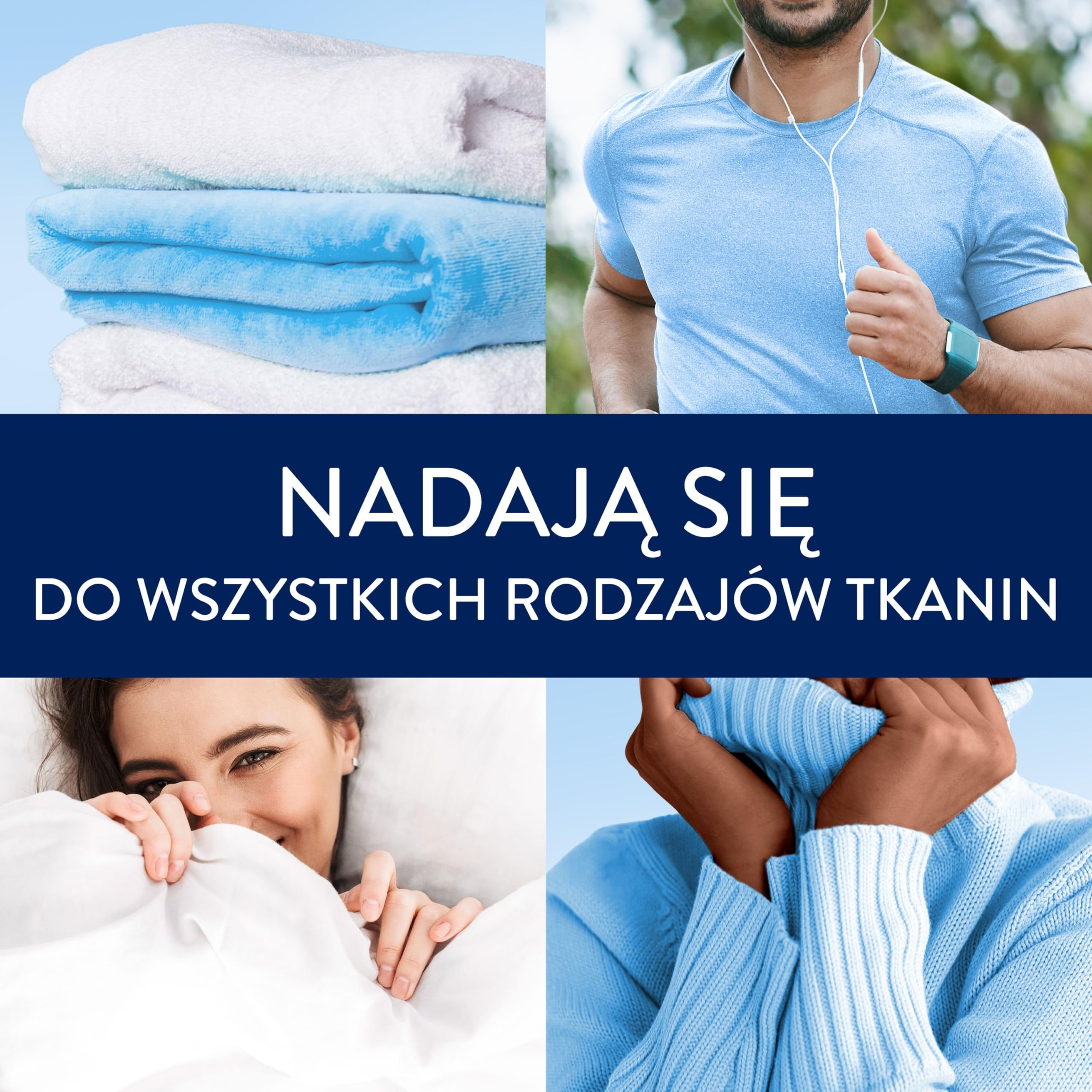 Lenor Cotton Fresh Perełki zapachowe do prania 6x495 g, delikatna świeżość, która trwa