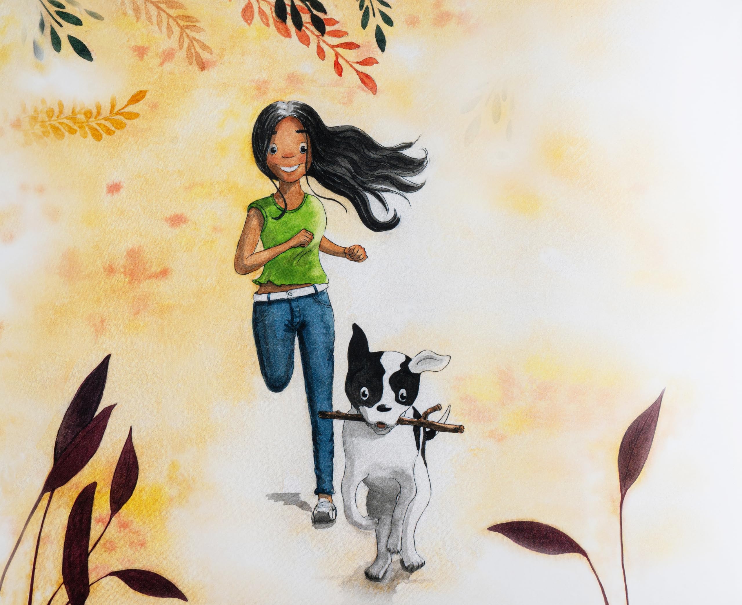 A Girl and The Dog - An English storybook for kids aged 3 years to 8 years old, featuring a true story in lyrical narration with colorful & thoughtful ... & Bedtime read aloud children’s Story Book 4