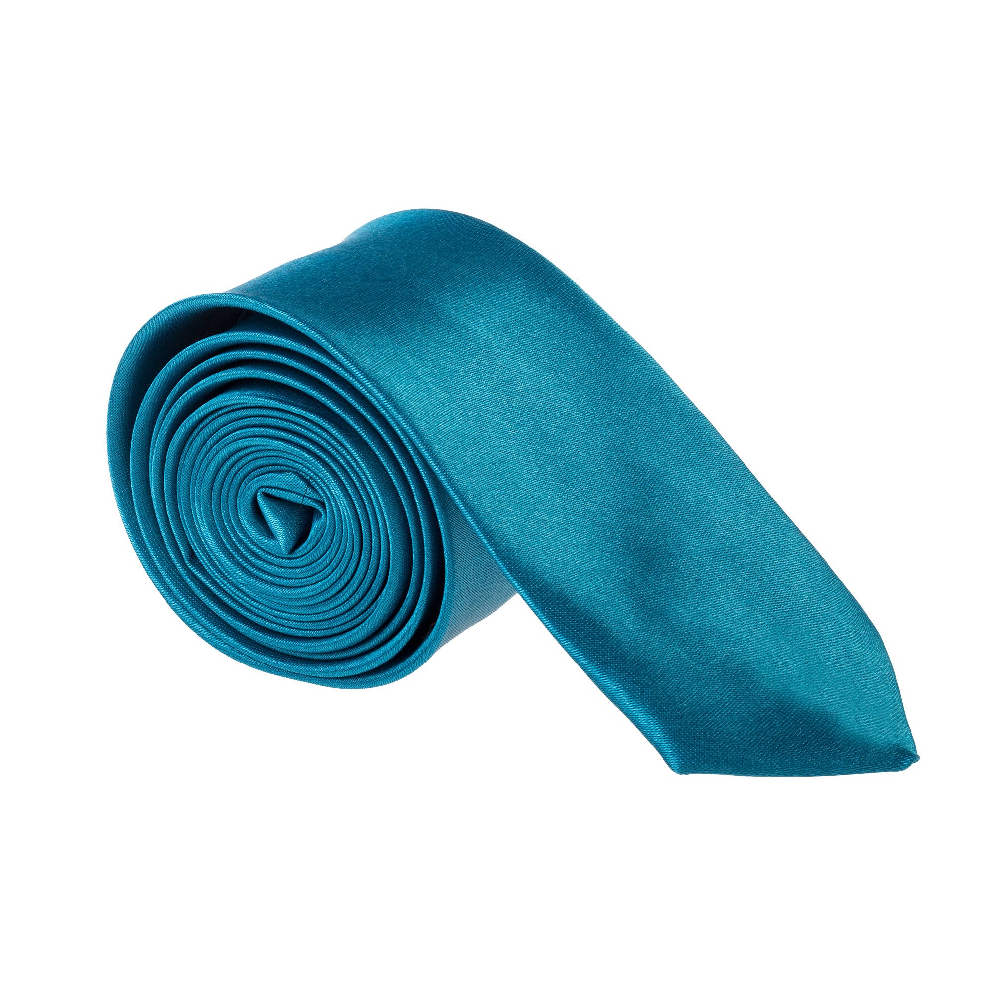Robelli Men's Teal Slim Boys Tie