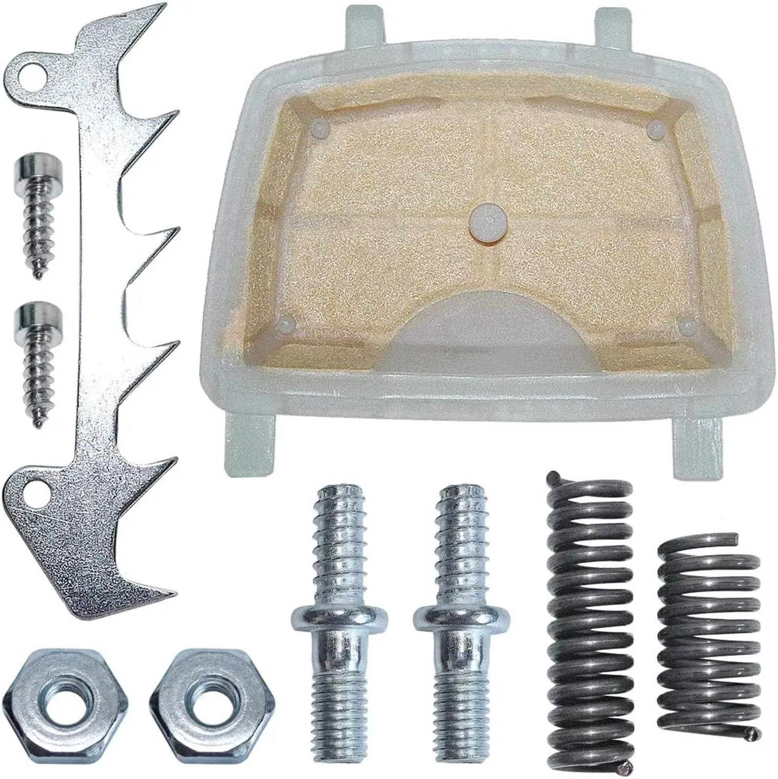 Kit écrous et griffe de pare-choc pour filtre à air Stihl MS171 MS181