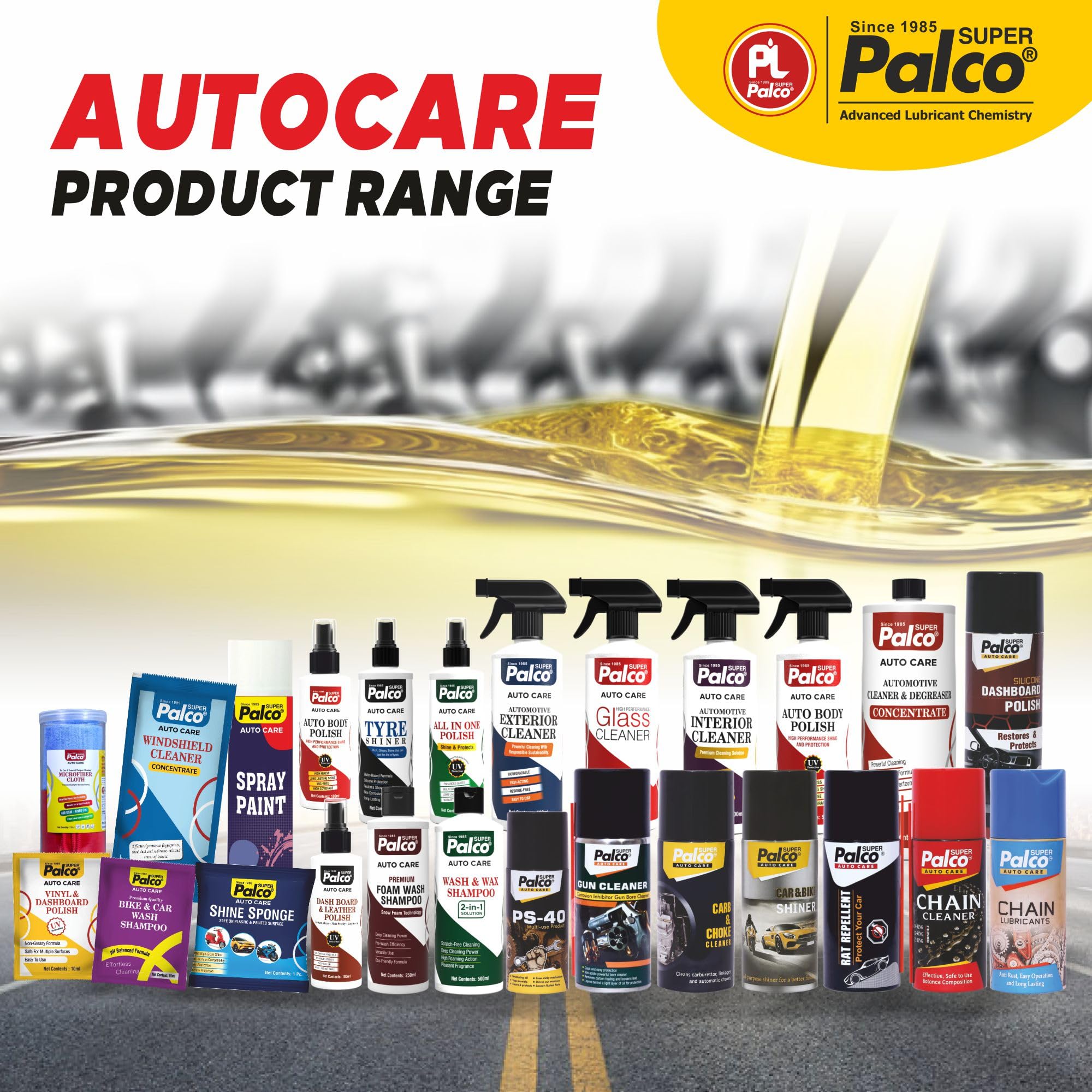 PALCO Bike & Car Wash Shampoo 15ml (Pack of 4) – Super Concentrated pH-Balanced Thick Liquid Car Shampoo, Exterior Cleaning, Bucket Wash & Foam Cannon, Deep Cleaning Brilliant Shine Bike Shampoo 4