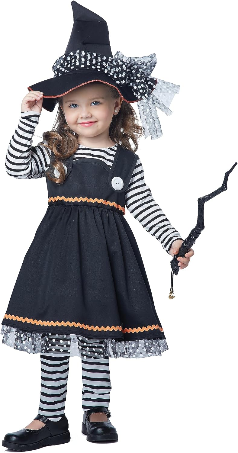 California Costumes Toddler Crafty Little Witch Costume 3T/4T