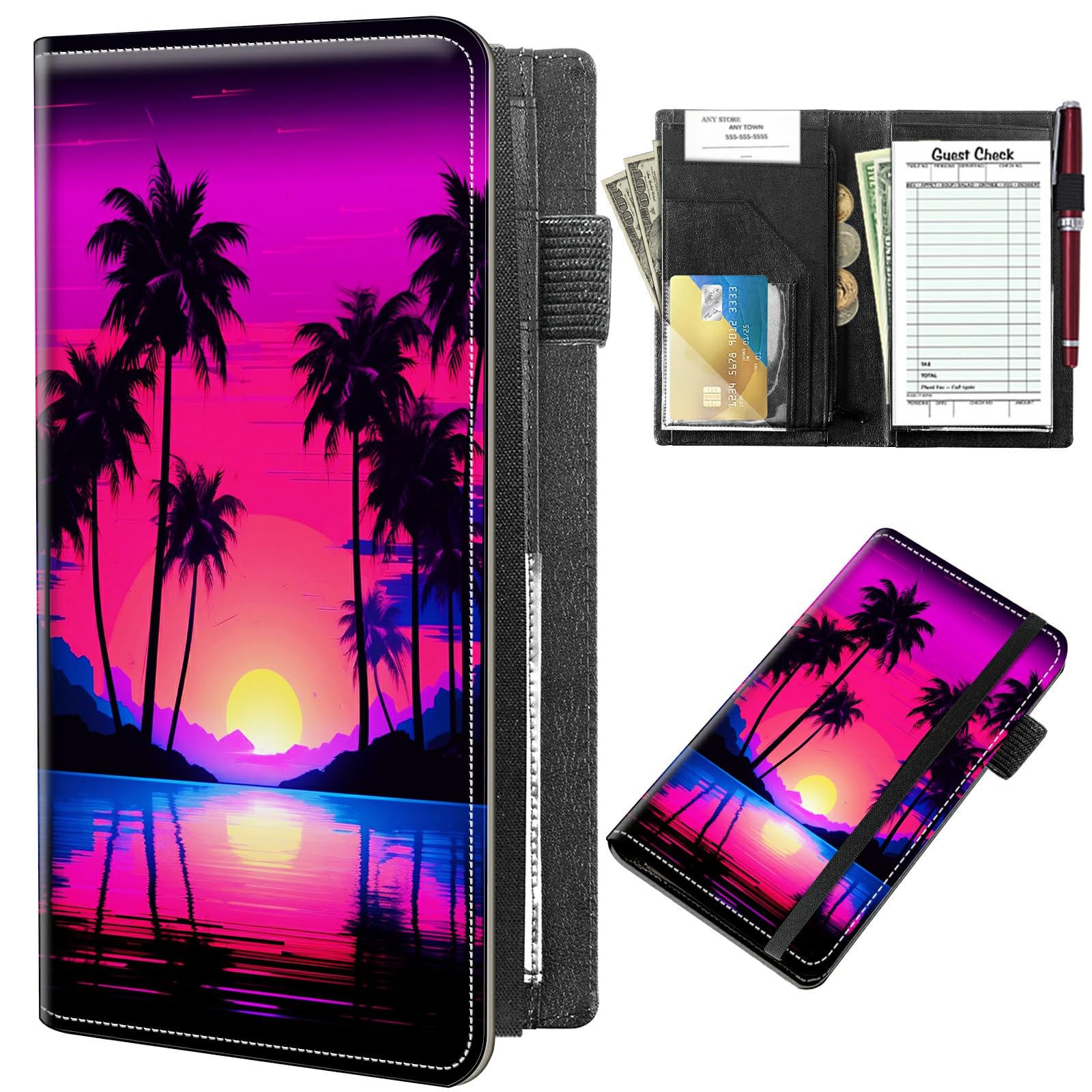 Waiter Book Server Wallet-9 x 5