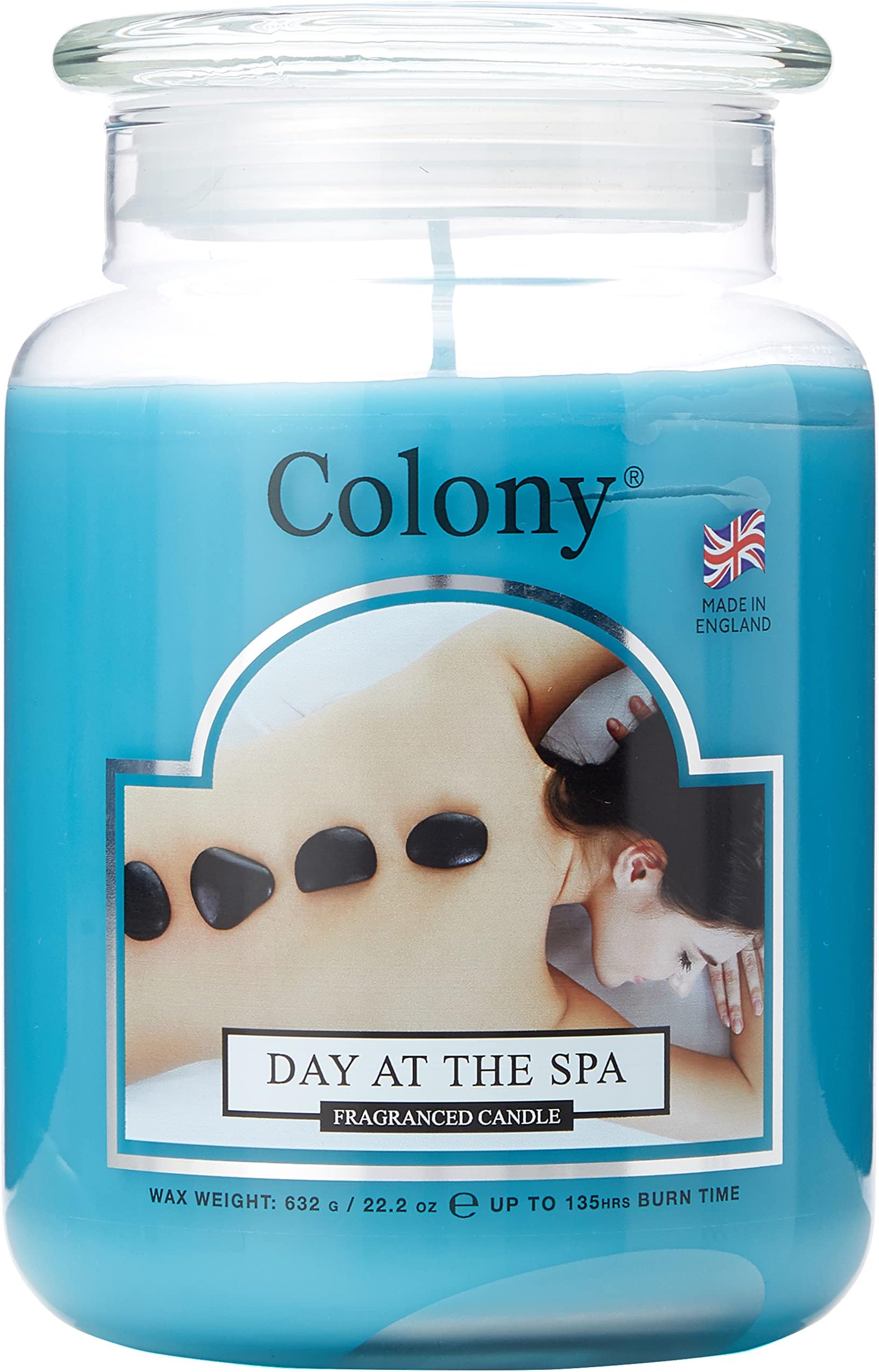 Colony Large Candle Jar, Day at the Spa