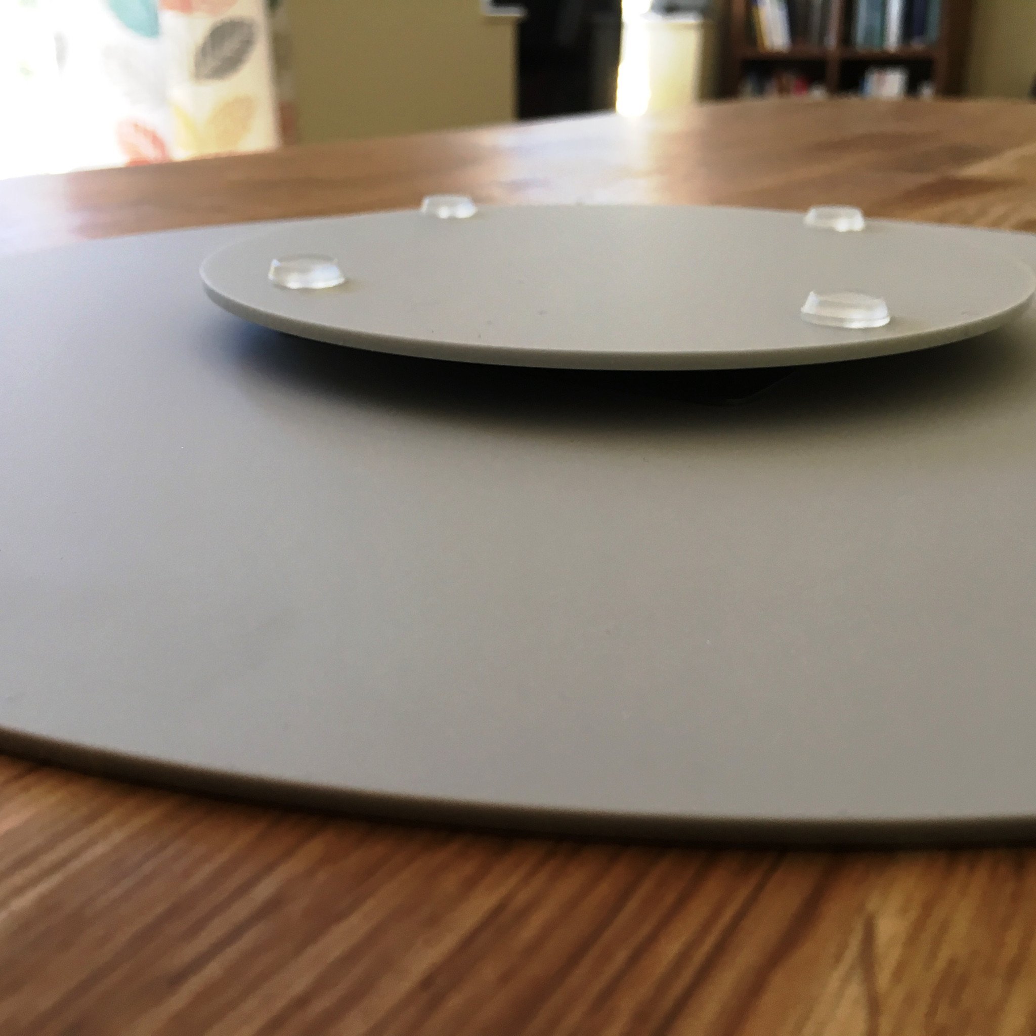 Acrylic Lazy Susan by Super Cool Creations, White - Standard