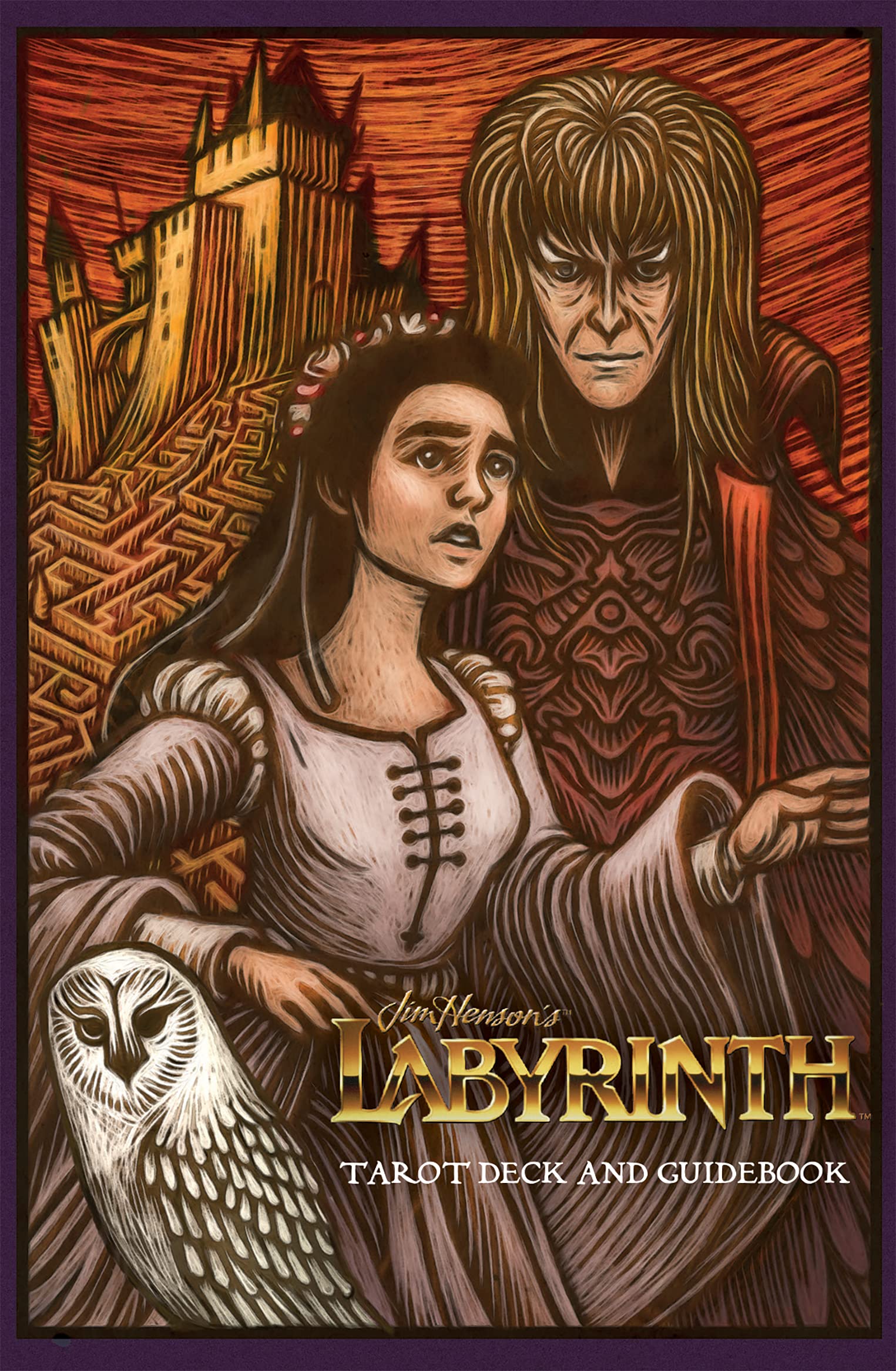 Labyrinth - Tarot Deck and Guidebook by Minerva Siegel (Novelty book)