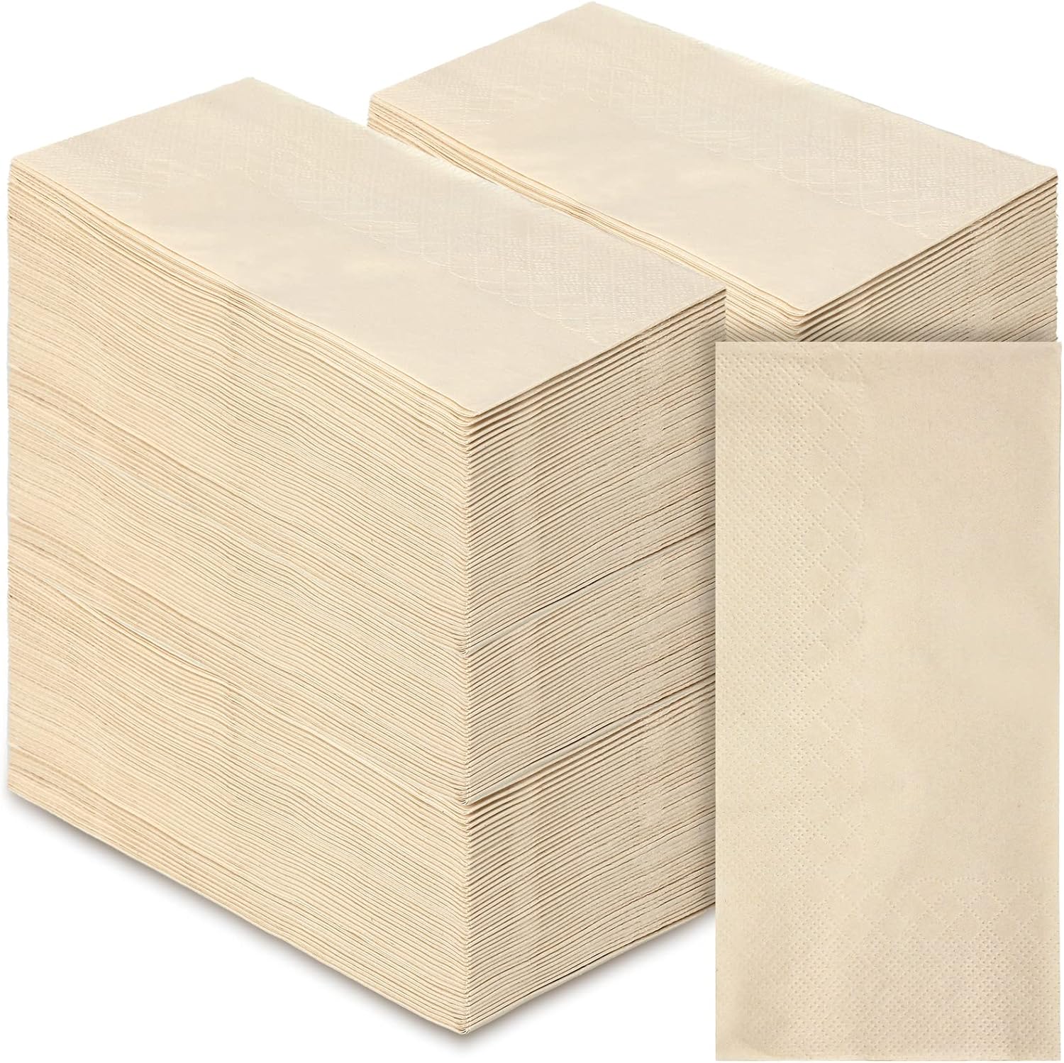 1000 Pack Disposable Paper Guest Towels for Bathroom