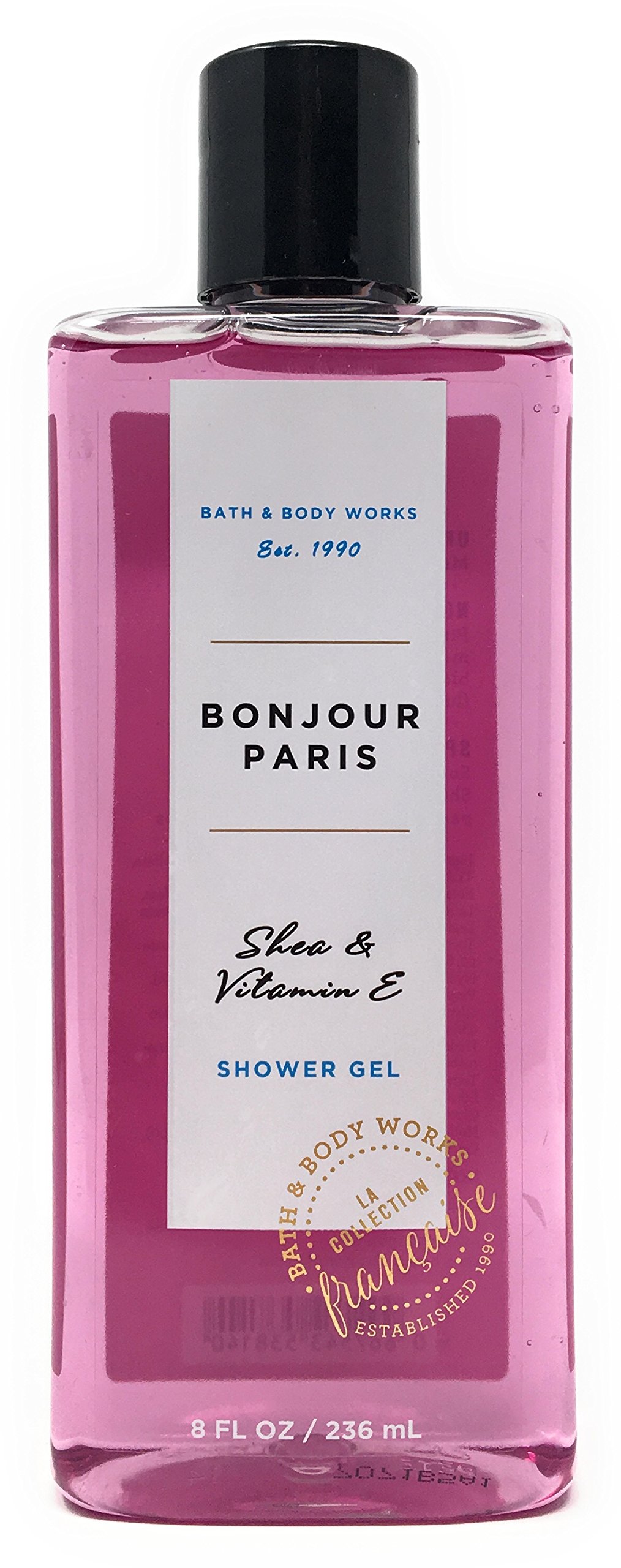 8 Ounce Shower Gel Bonjour Paris