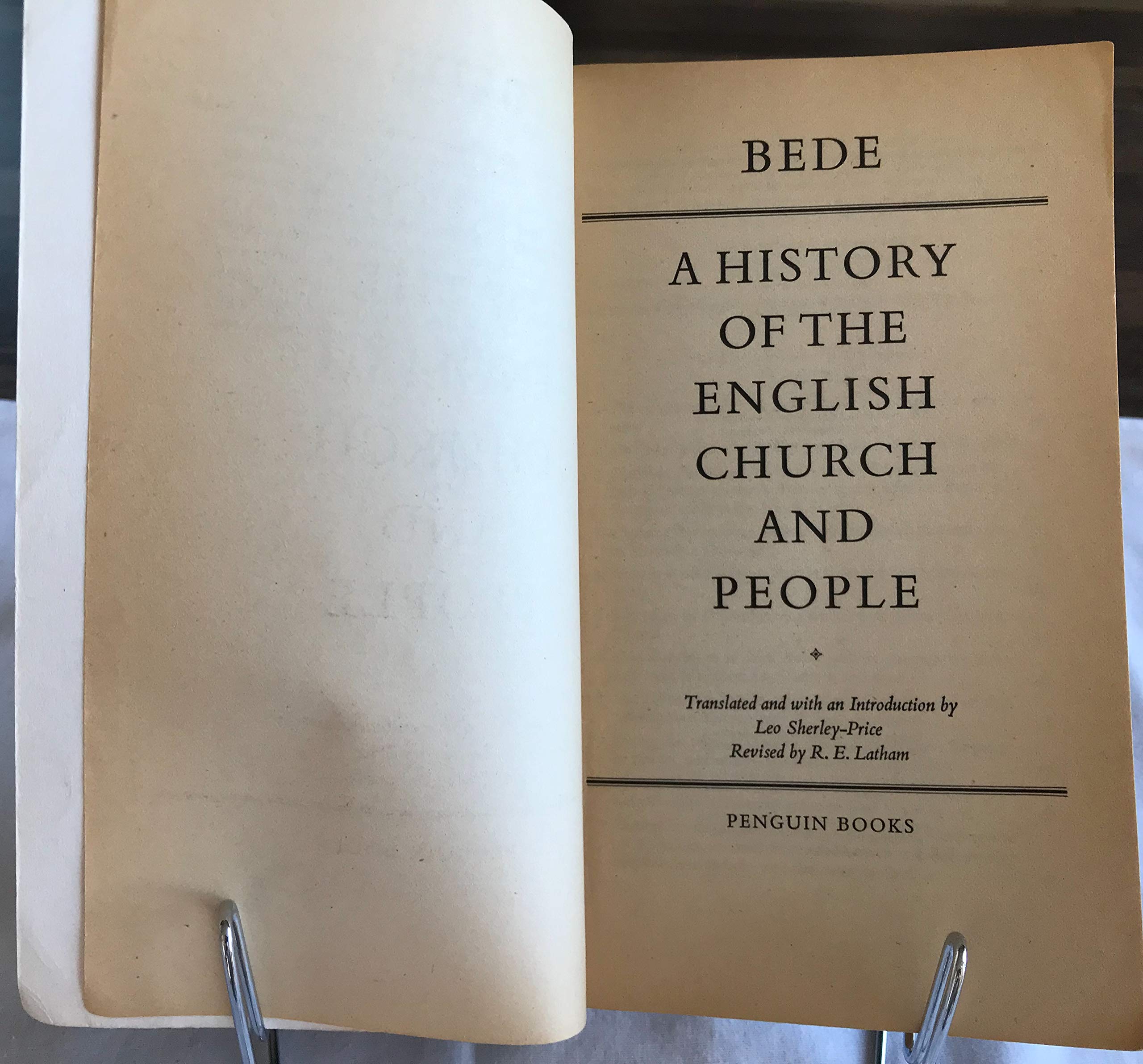 A History of the English Church and People Bede Venerablis and Leo Sherley-Price - PT02