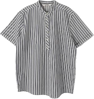 قميص مخطط بأكمام قصيرة للأولاد من ال سي وايكيكي