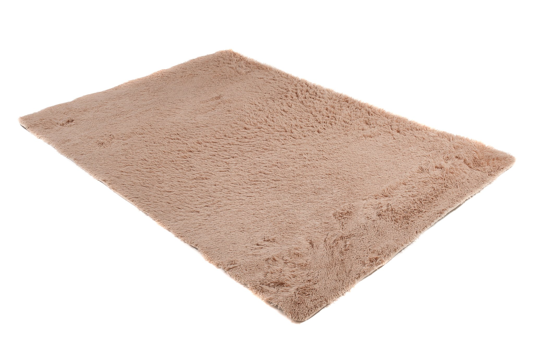Tapiso® Silk Shaggy dywan z wysokim runem | nowoczesny dywan z długim włosiem, beżowy, jednokolorowy, puszysty | idealny do sypialni, salonu, pokoju dziecięcego | Öko-Tex 200 x 300 cm
