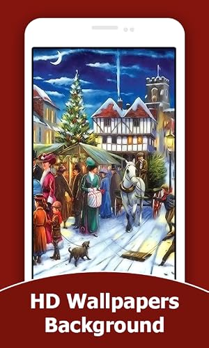 Vintage Christmas Wallpapers And Background - Thumbnail 2