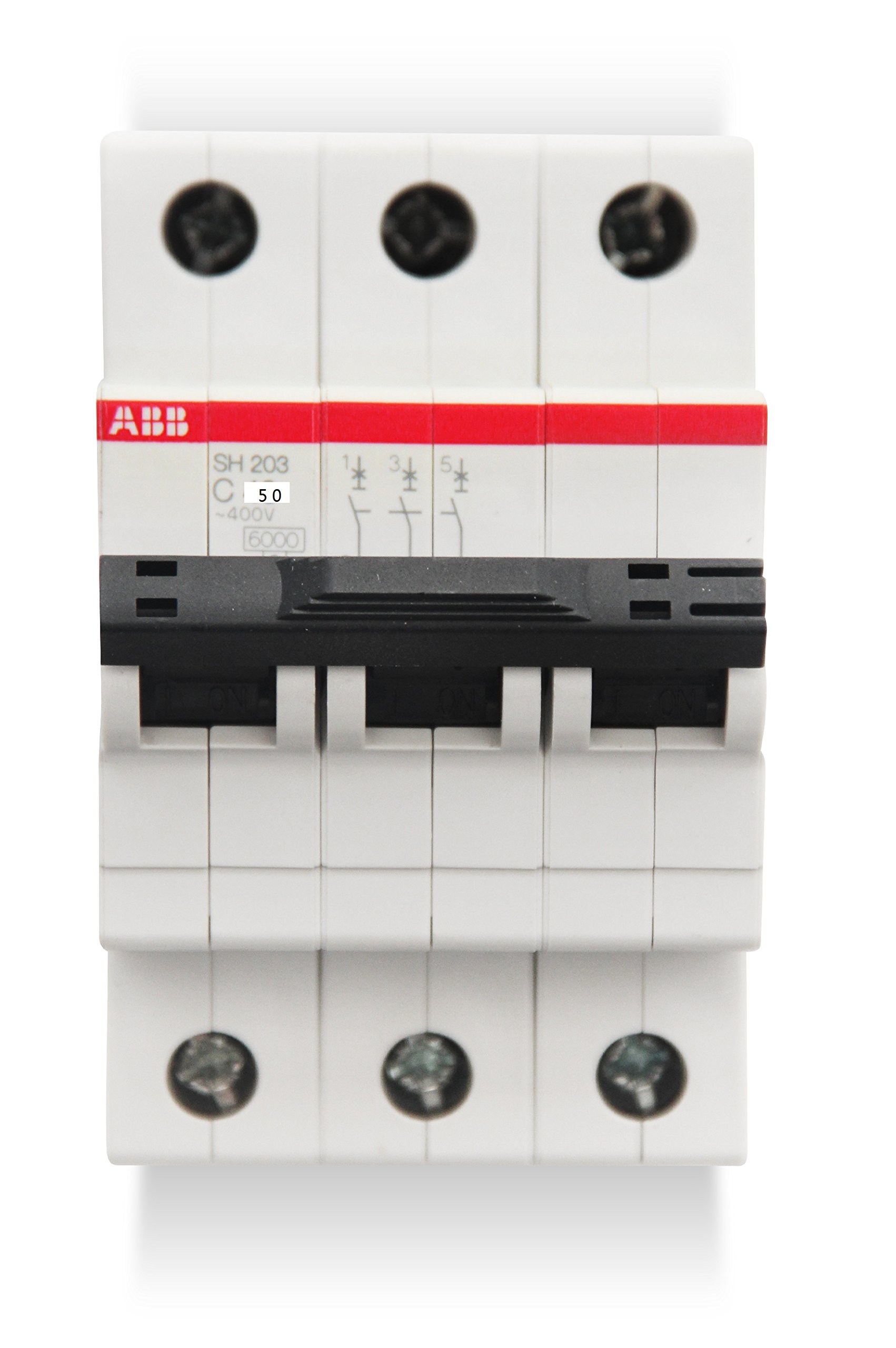 ABB Entrelec SH203-C50 Leitungsschutzschalter 3-polig 50 A C 6 kA
