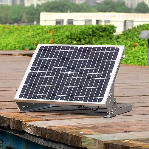 Miniatura 7 de SUNER POWE - Estantes ajustables para montaje en panel solar, soportes inclinables de montaje plegables para pared, techo, caravana y sistema solar