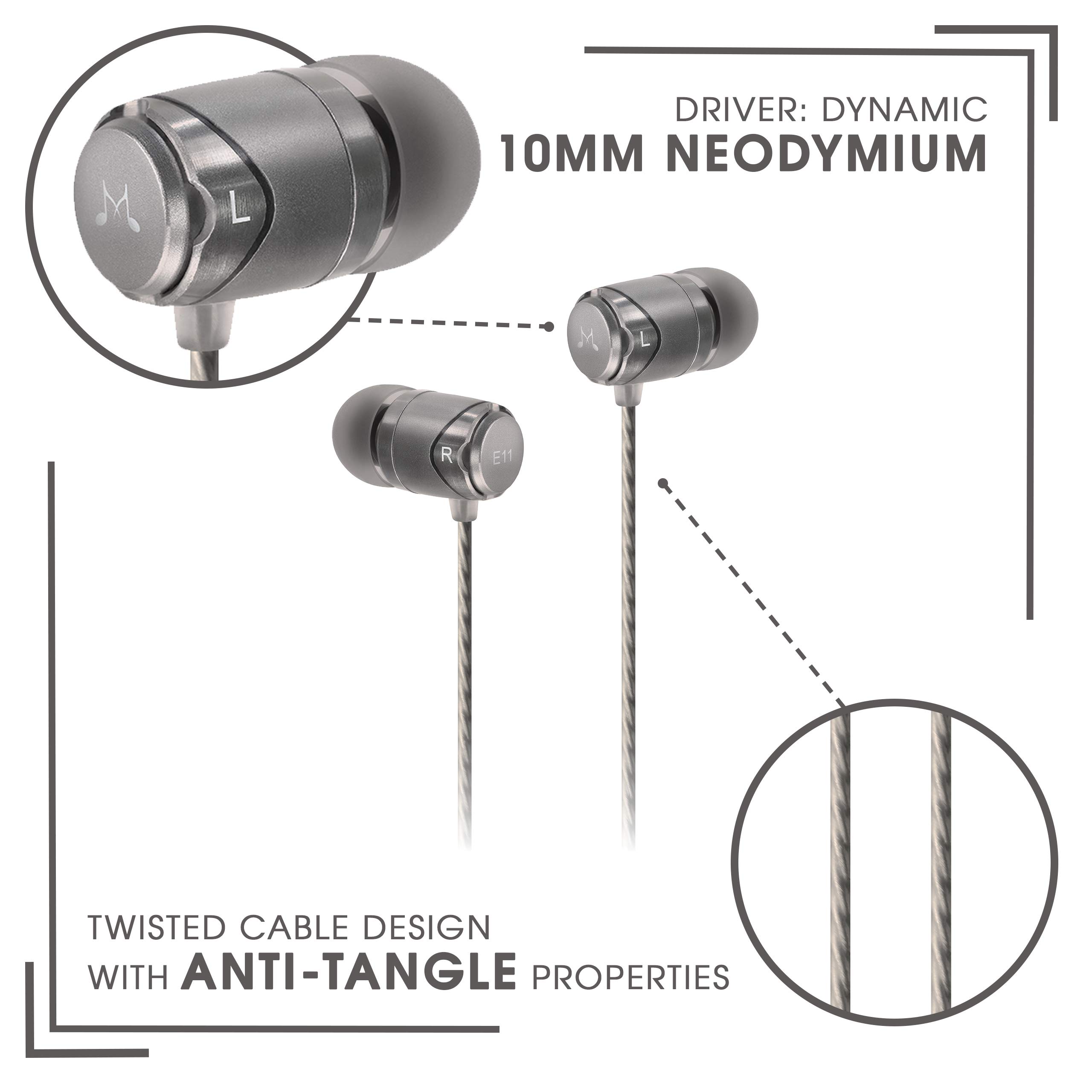 Buy SoundMAGIC E11 Wired Earbuds No Microphone HiFi Stereo Earphones