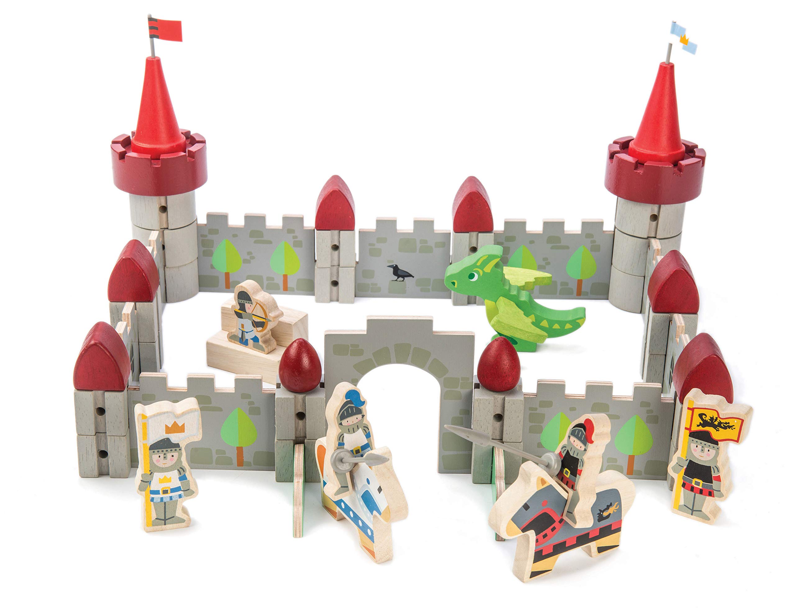Tender Leaf Toys Dragon Castle Chateau de Dragon Create A New Layout Every Time!